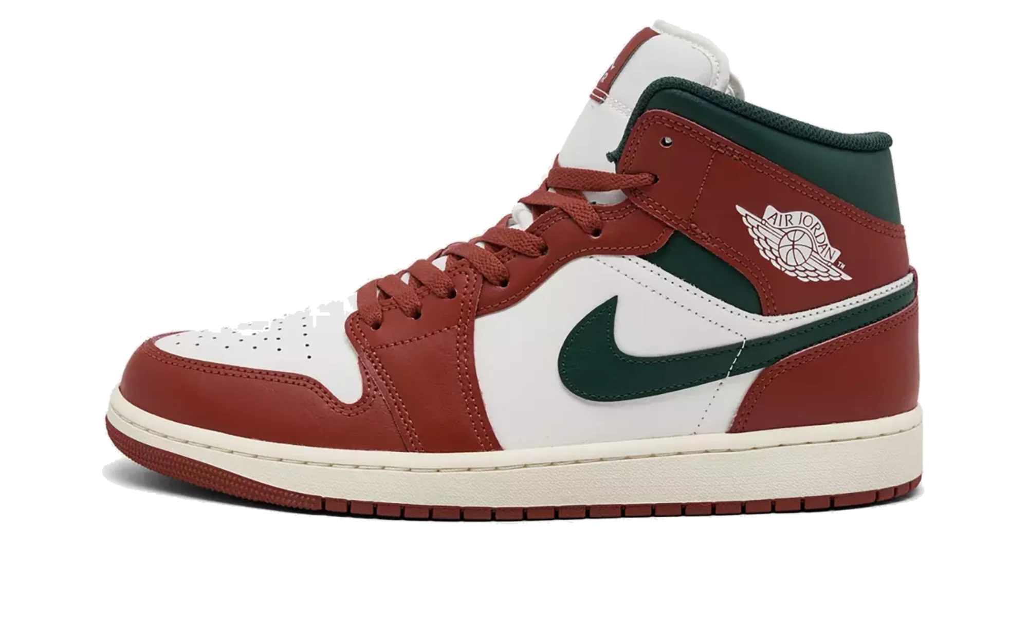 Air Jordan 1 Mid "Redstone / Midnight Green" DQ8426 105