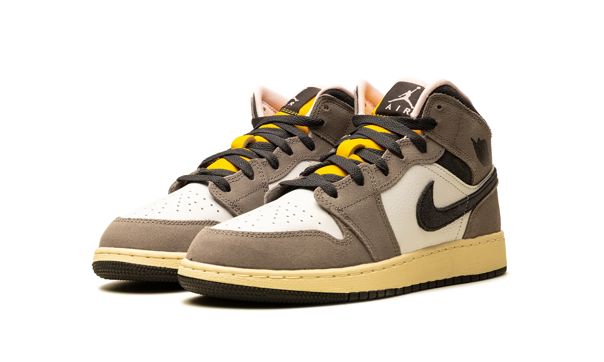 Air Jordan 1 Mid SE GS "Cave Stone" HQ2014 100 - Image 2