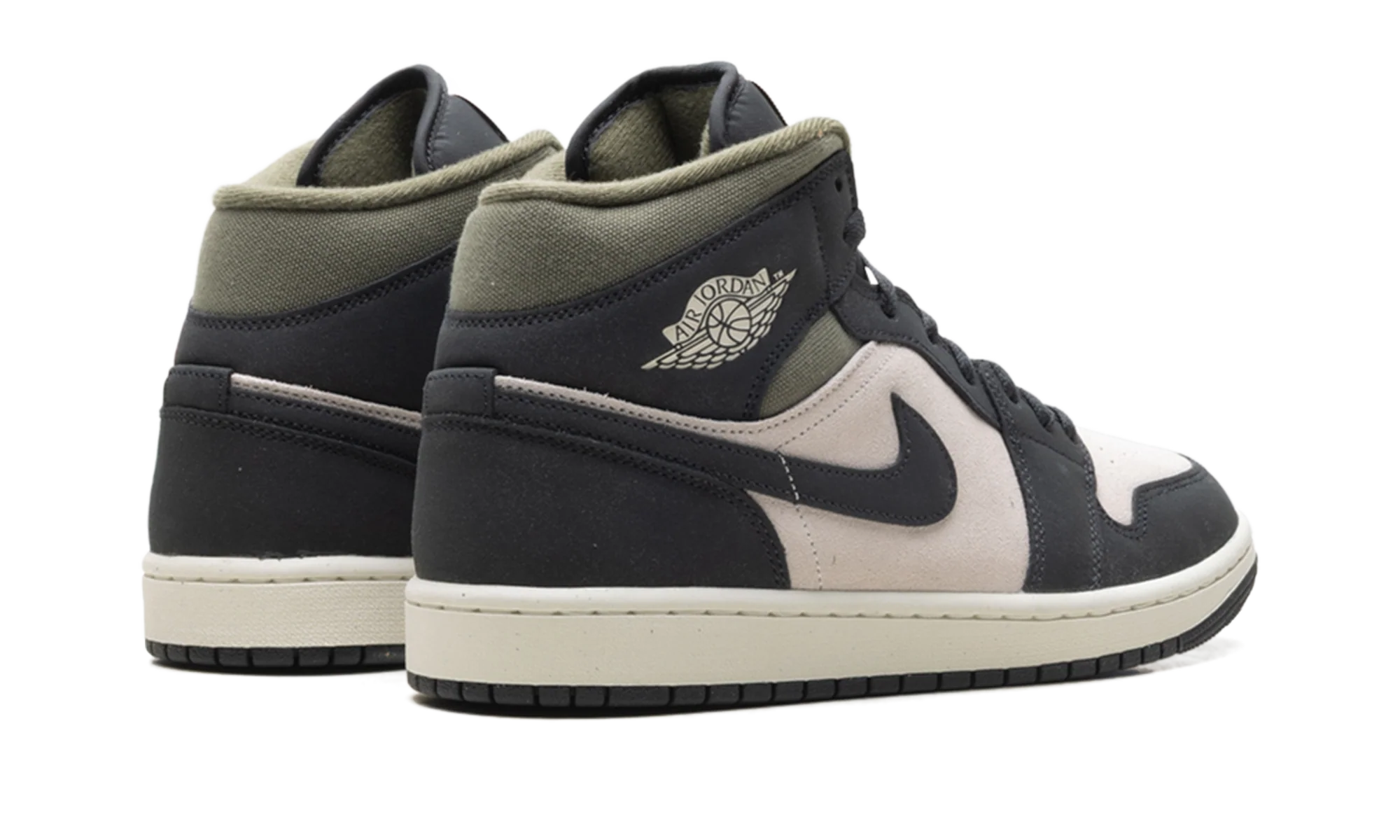 Air Jordan 1 Mid SE "Medium Olive" HV4091 102 - Image 3