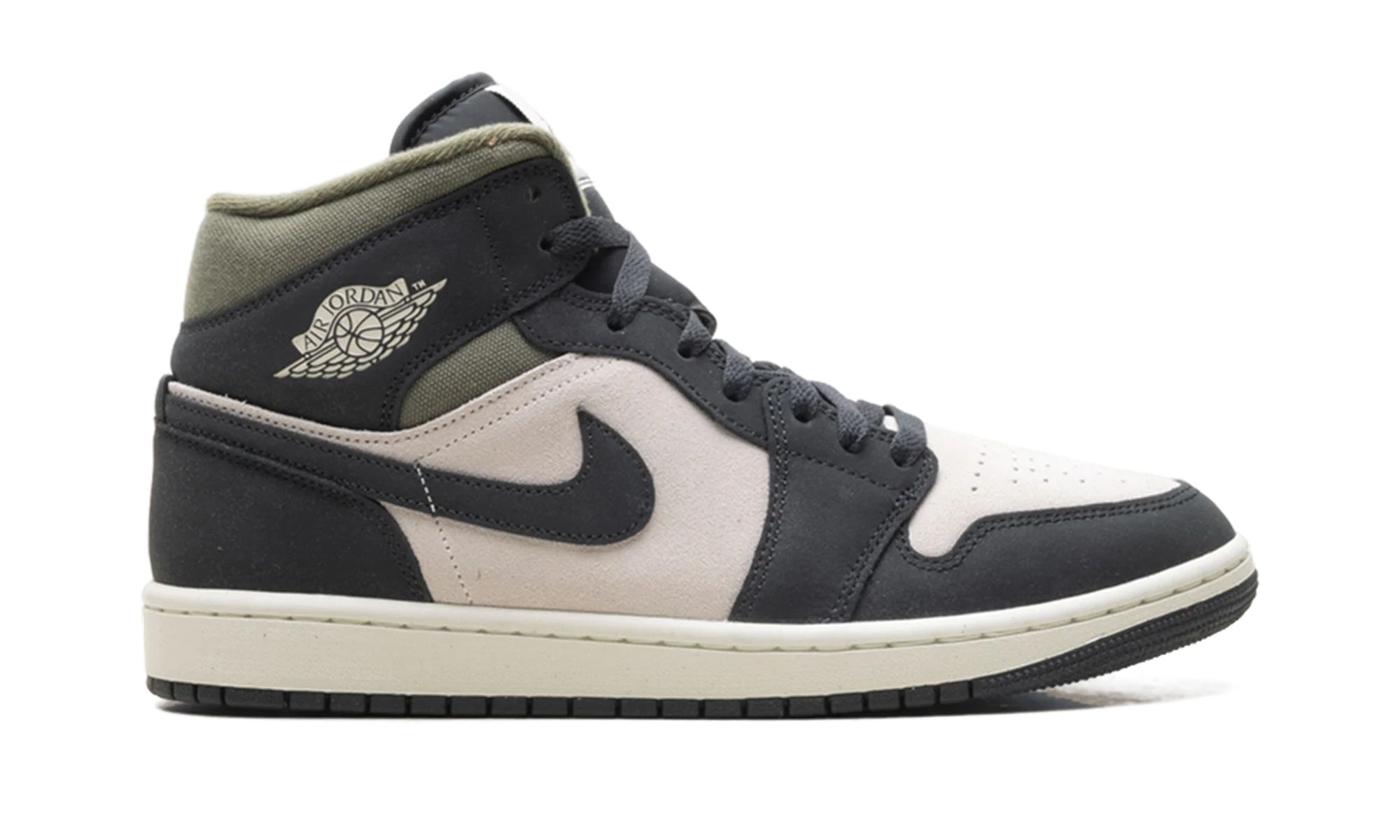 Air Jordan 1 Mid SE "Medium Olive" HV4091 102 - Image 6