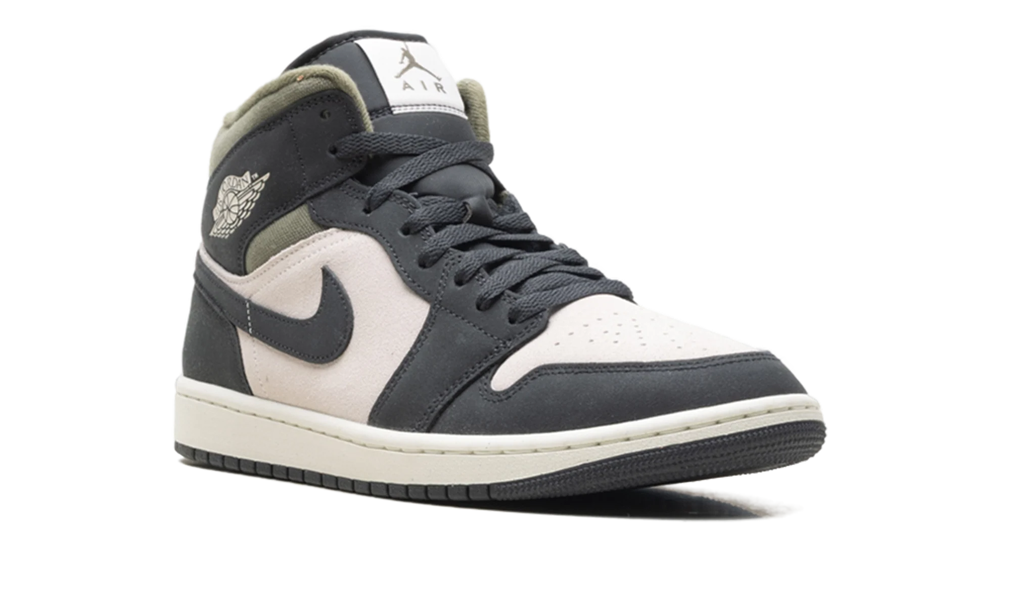 Air Jordan 1 Mid SE "Medium Olive" HV4091 102 - Image 7