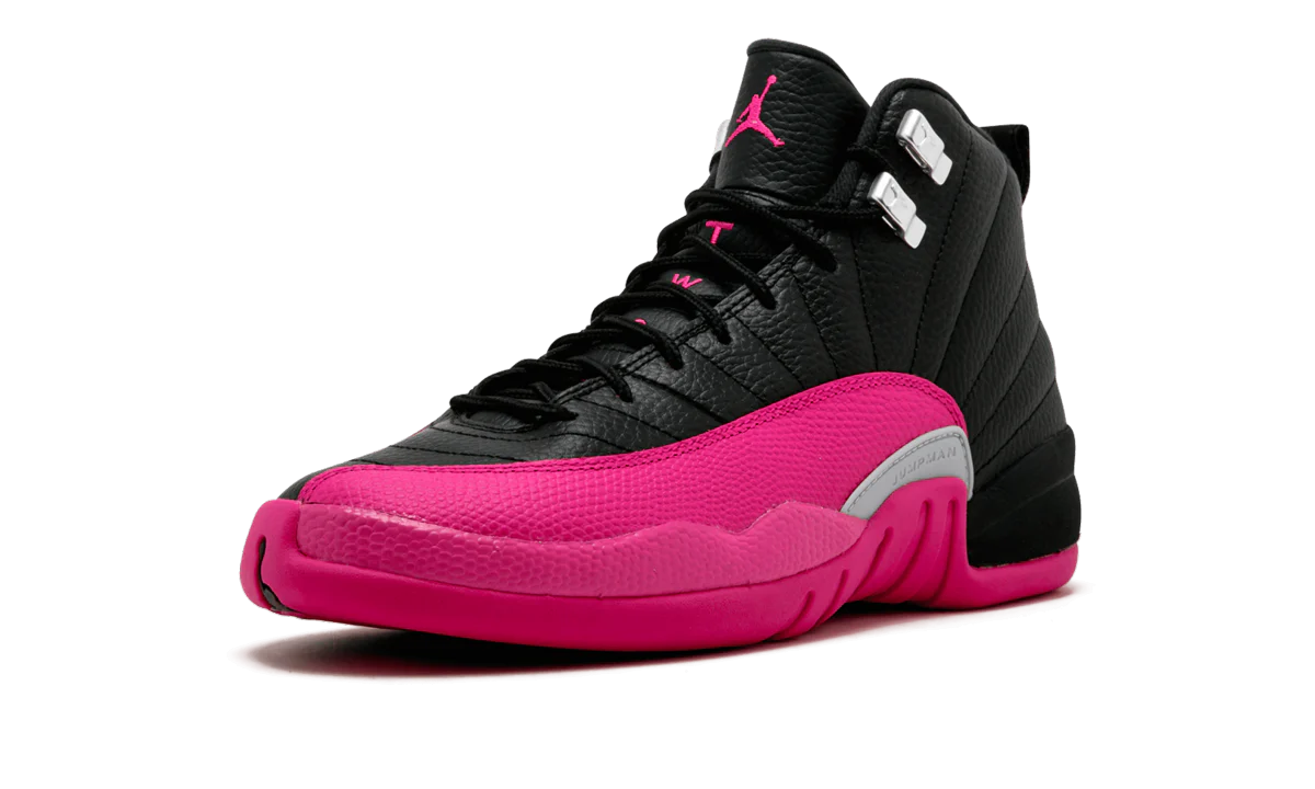 Air Jordan 12 Retro GS "Black Pink" 510815 026 - Image 4