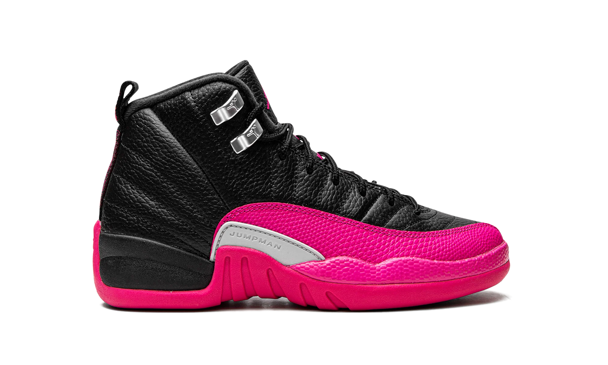 Air Jordan 12 Retro GS "Black Pink" 510815 026 - Image 7