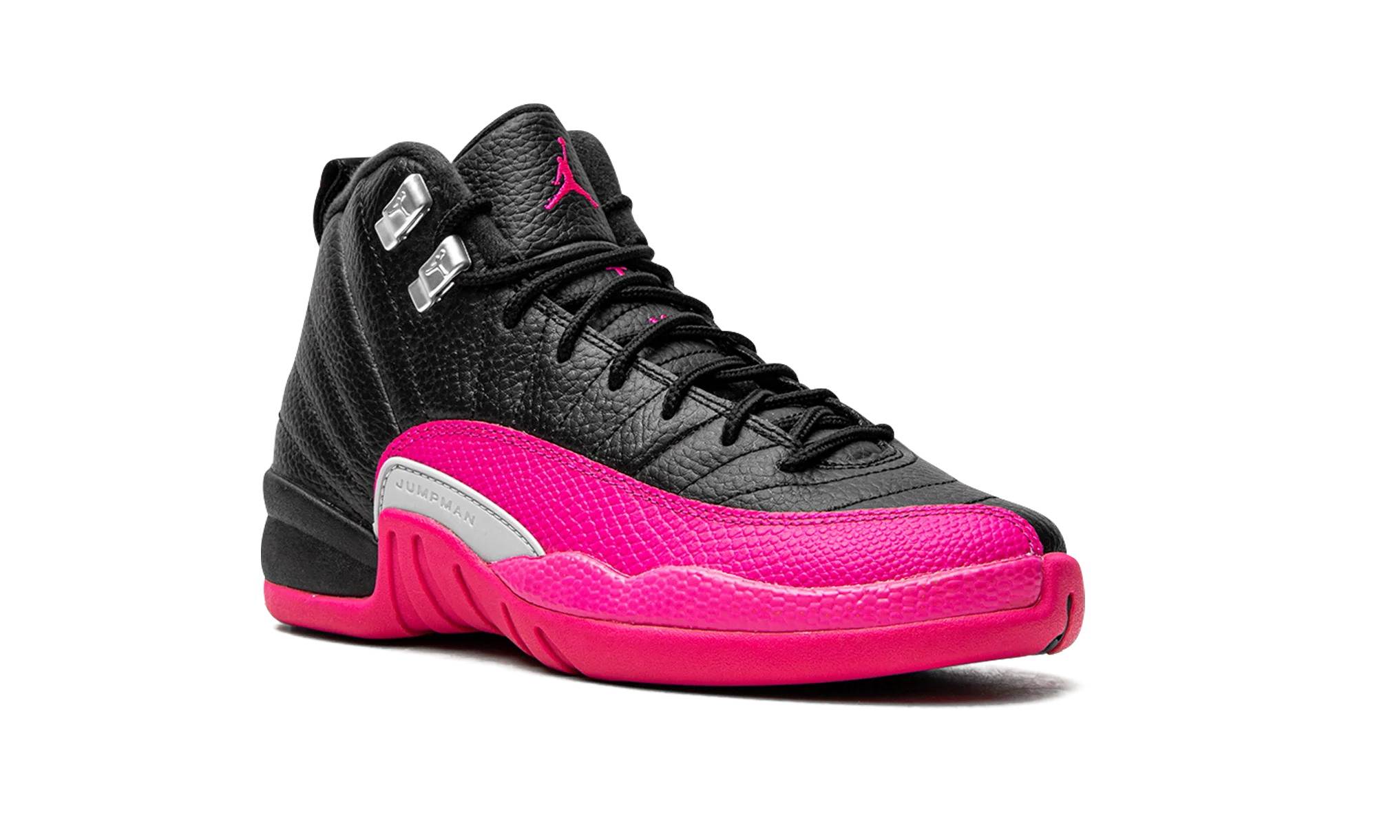 Air Jordan 12 Retro GS "Black Pink" 510815 026 - Image 8