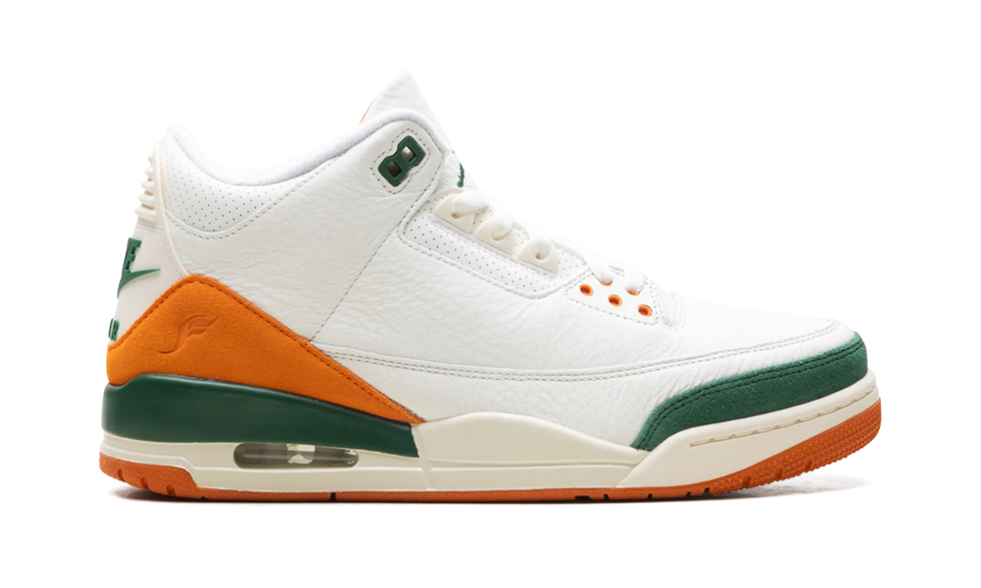 Air Jordan 3 "SoleFly - Miami Hurricanes" IF4491 100 - Image 3