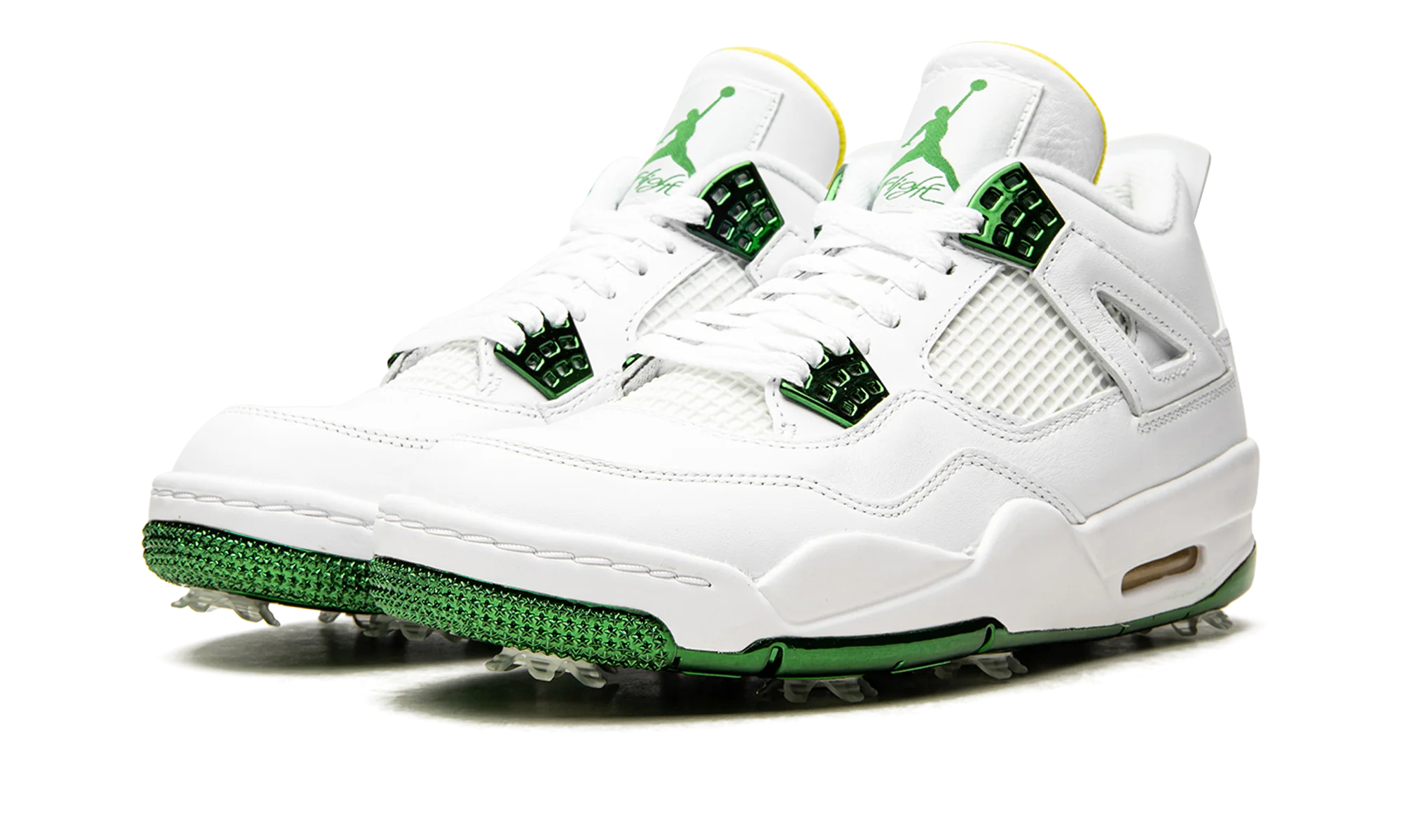 Air Jordan 4 Retro Golf "Metallic Green" CZ2439 100 - Image 2