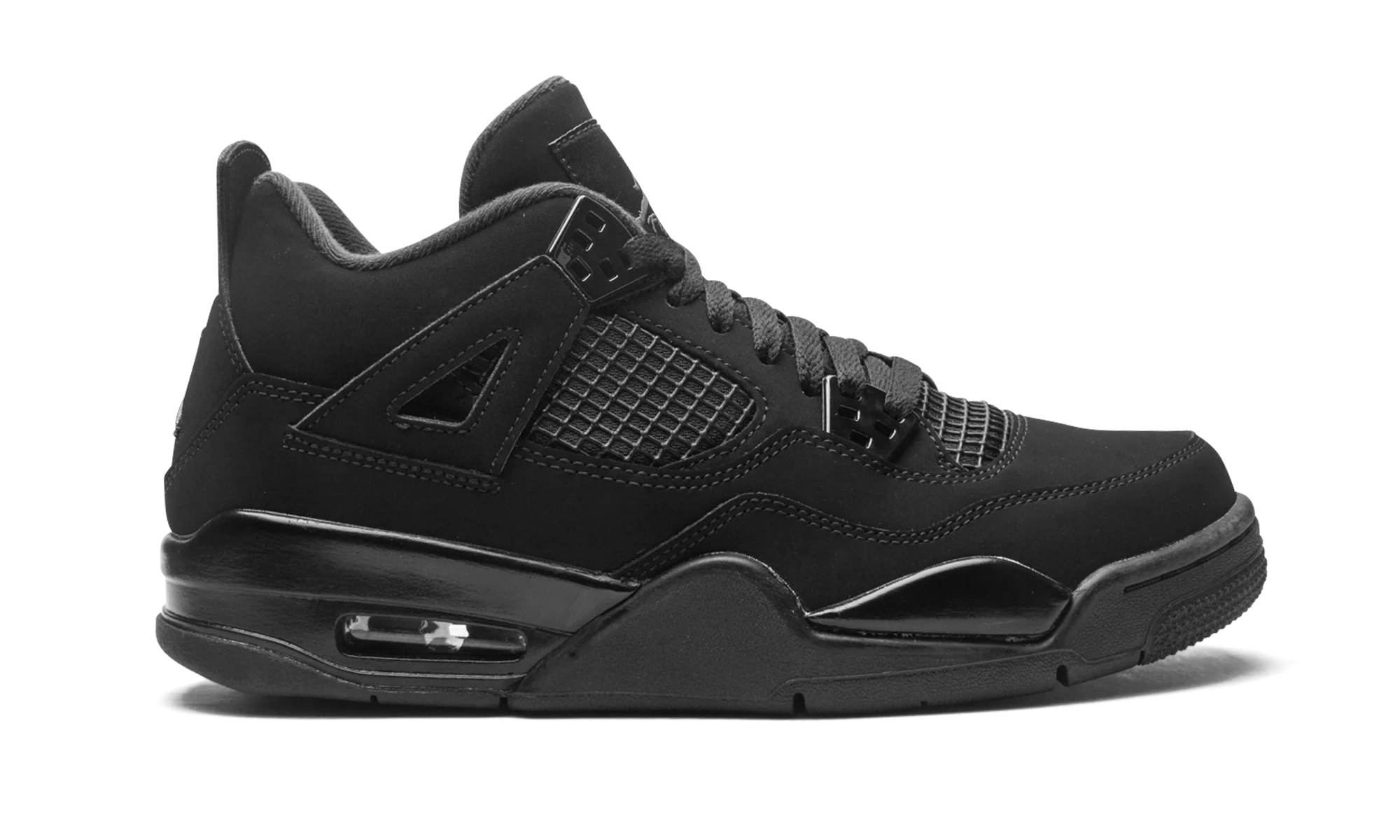 Air Jordan 4 Retro GS "Black Cat" 408452 010 - Image 6