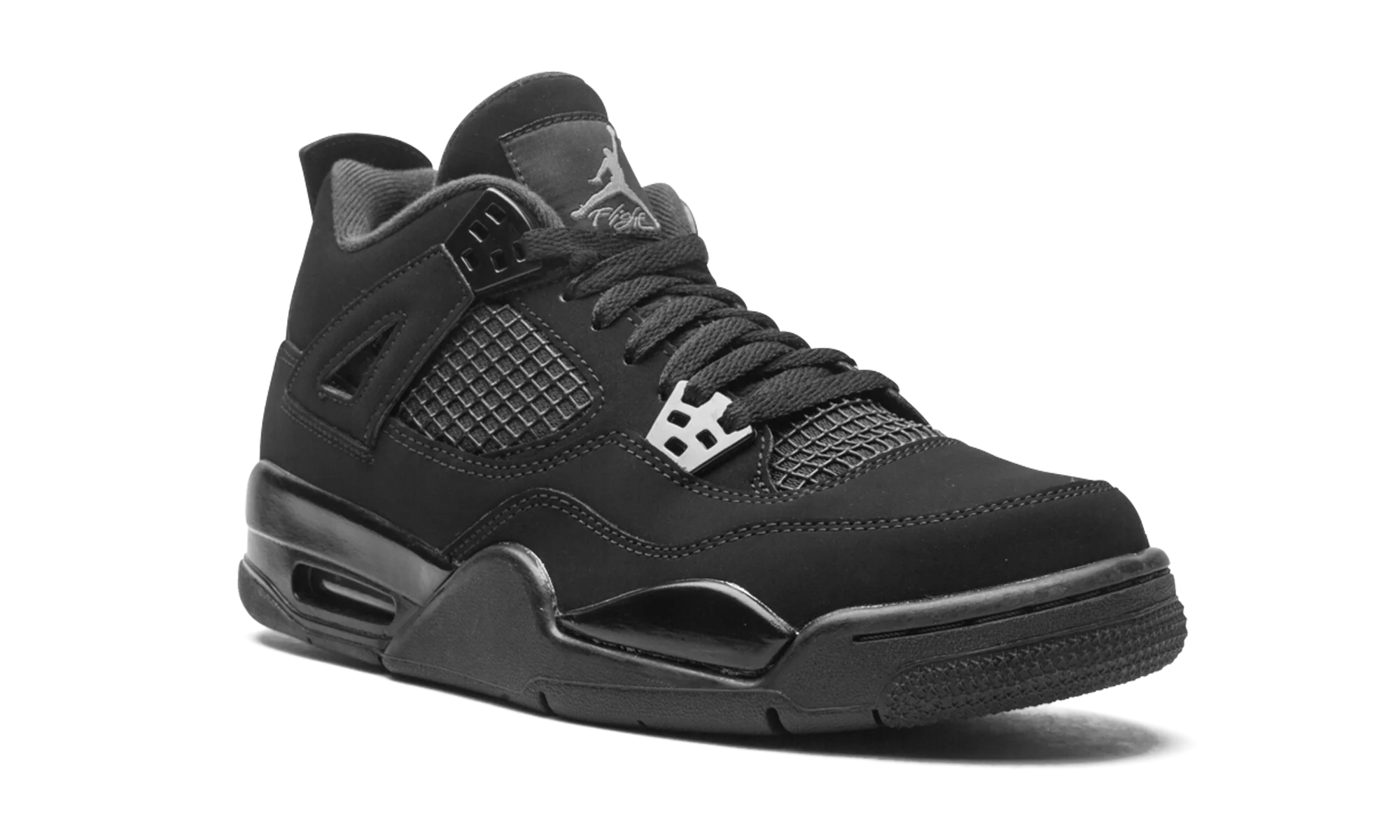 Air Jordan 4 Retro GS "Black Cat" 408452 010 - Image 7