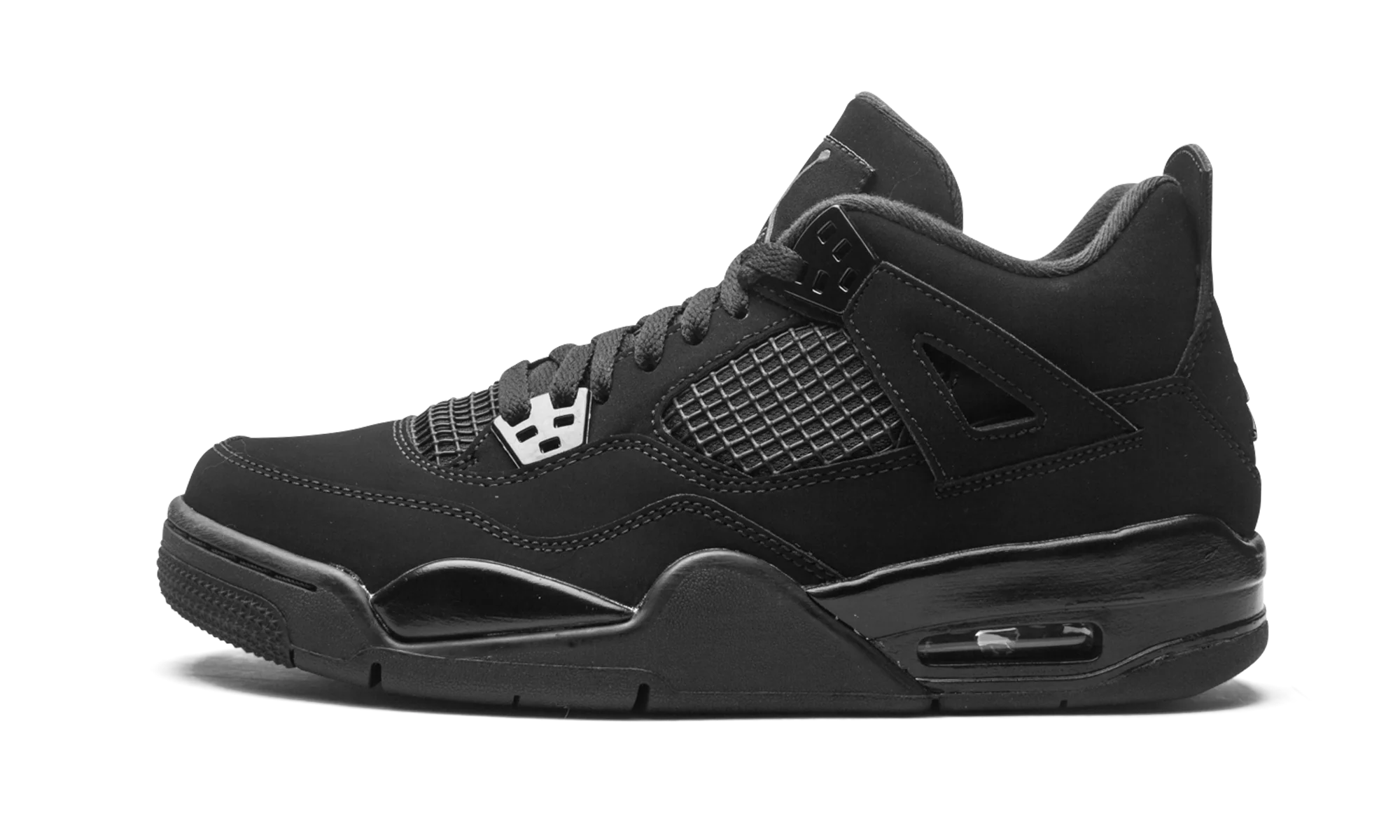 Air Jordan 4 Retro GS "Black Cat" 408452 010 - Image 8