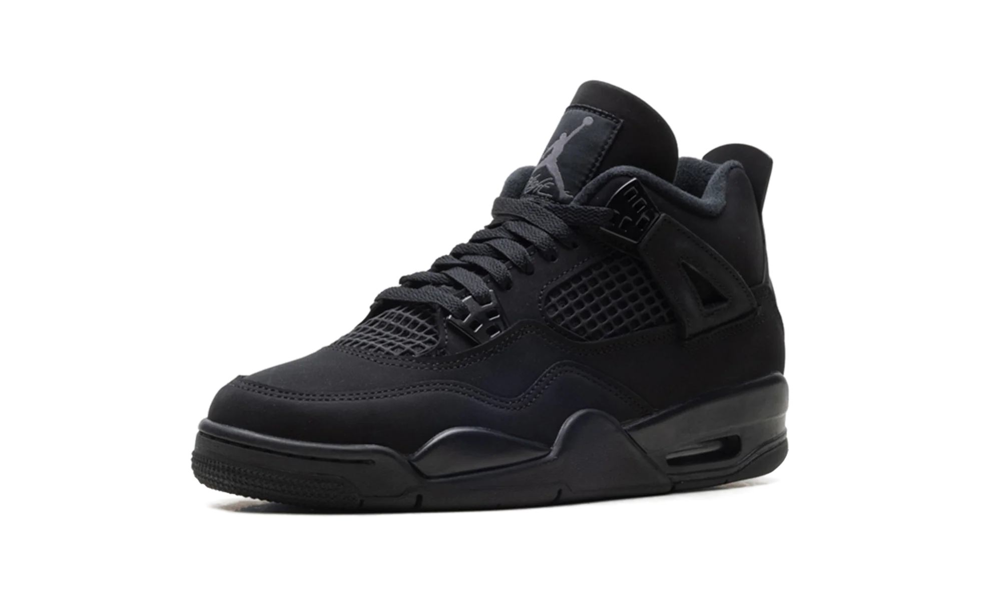 Air Jordan 4 Retro GS "Black Cat (2025)" IB4171 010 - Image 4
