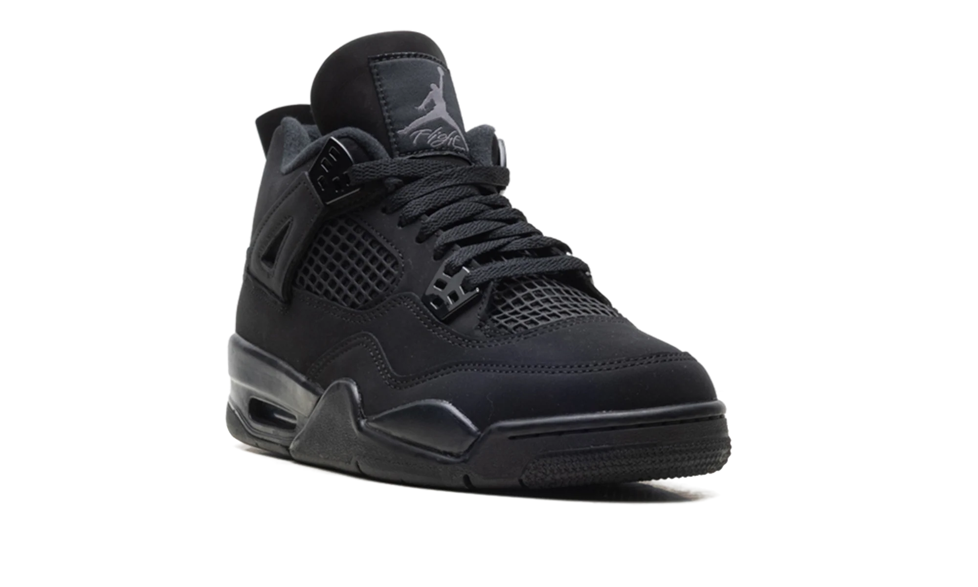 Air Jordan 4 Retro GS "Black Cat (2025)" IB4171 010 - Image 7