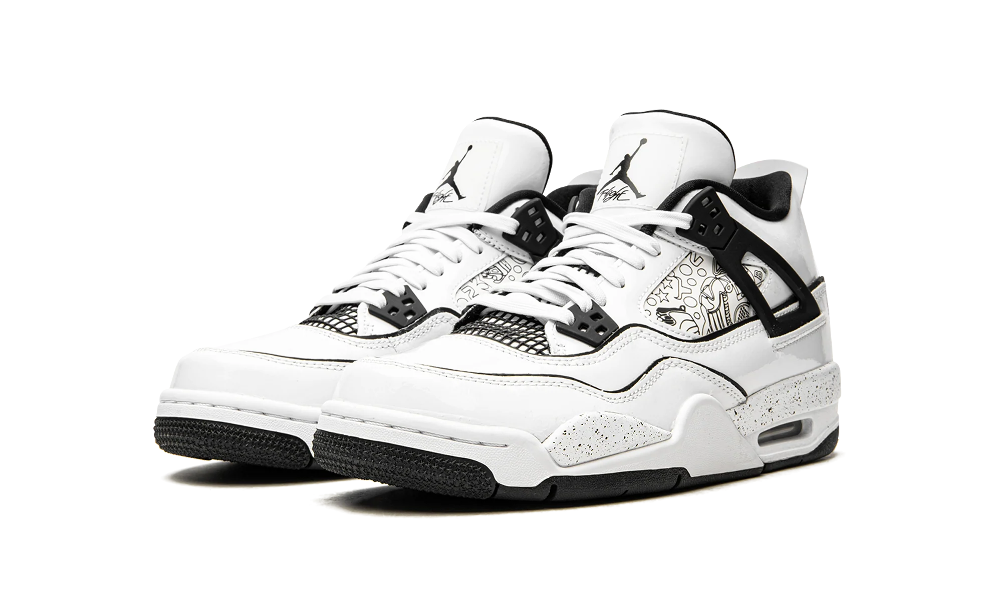 Air Jordan 4 Retro GS "DIY" DC4101 100 - Image 2