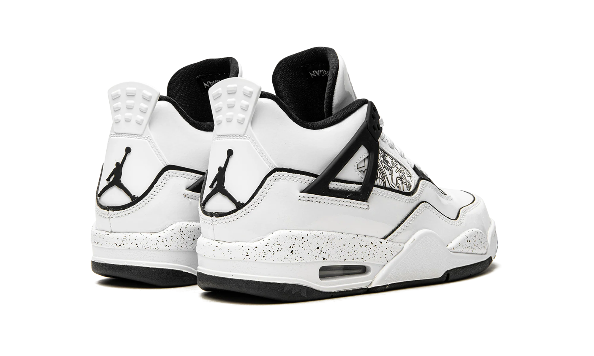 Air Jordan 4 Retro GS "DIY" DC4101 100 - Image 3
