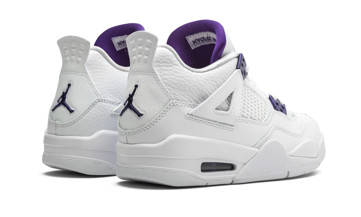 Air Jordan 4 Retro GS "Metallic Pack - Purple" - Image 3