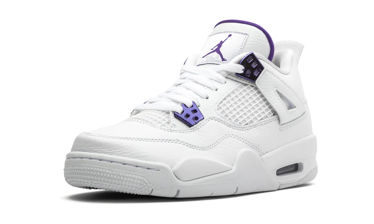 Air Jordan 4 Retro GS "Metallic Pack - Purple" - Image 4