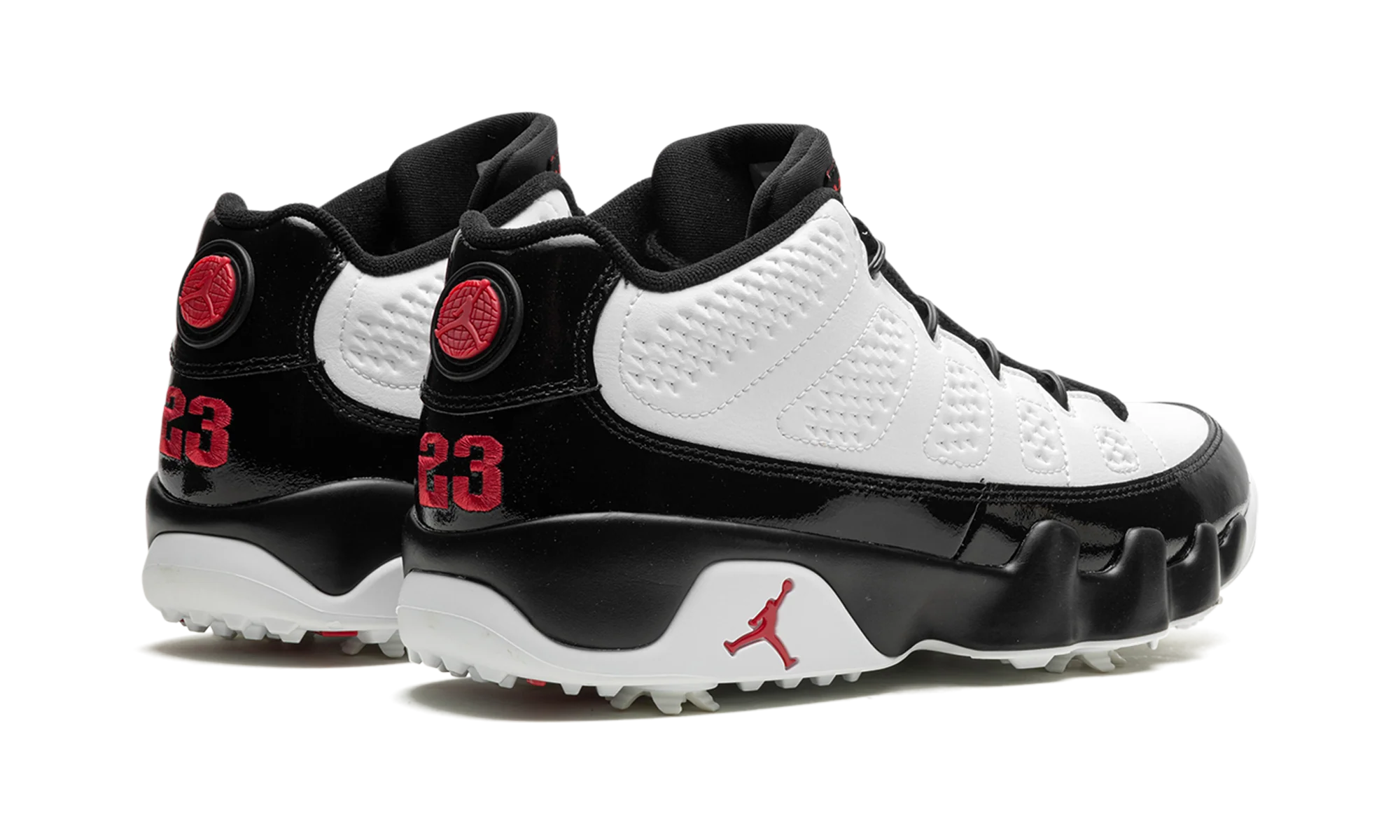 Air Jordan 9 Golf "White Black" FJ5934 100 - Image 3