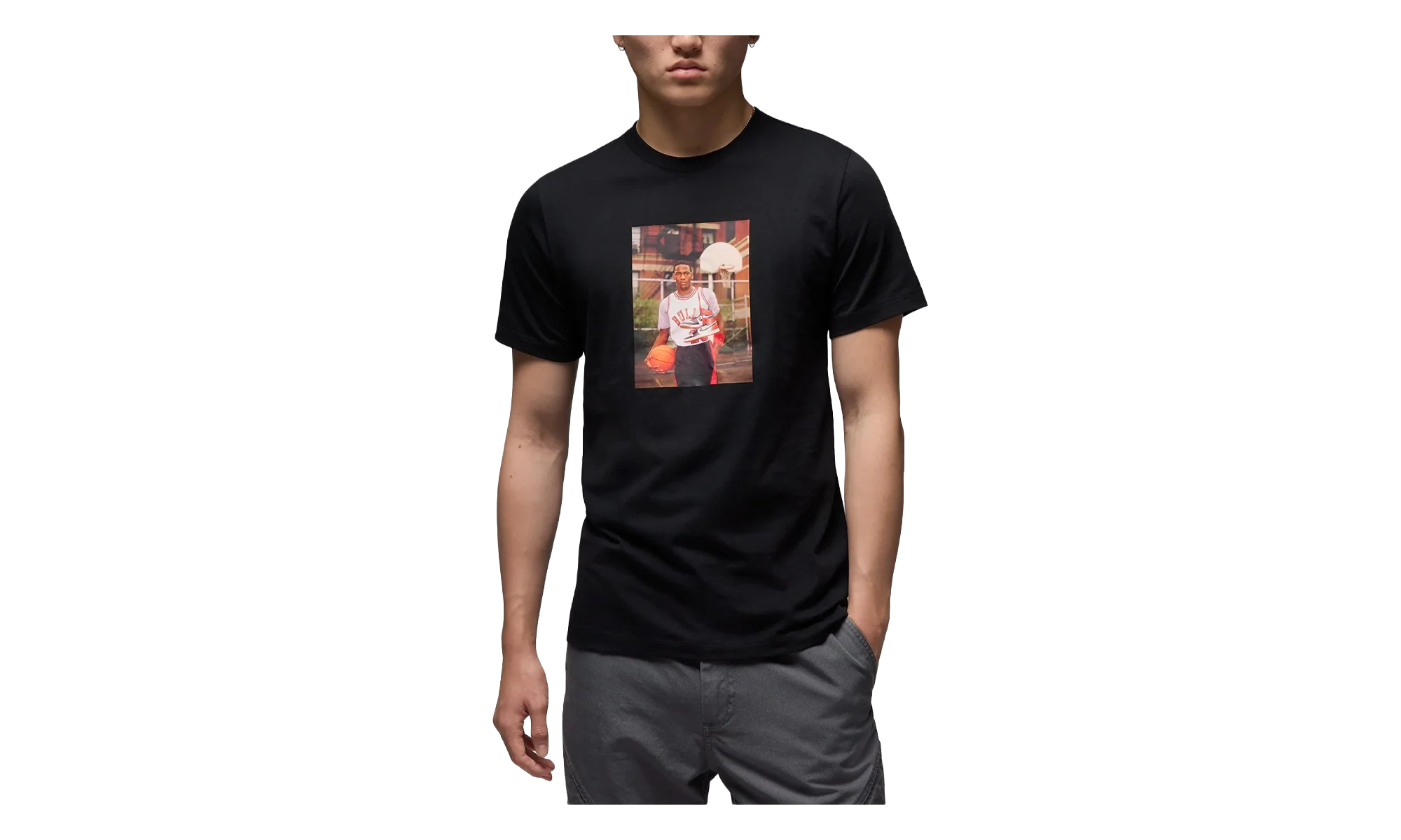 Air Jordan Brand Photo T-Shirt "Black" HJ2354 010 - Image 3