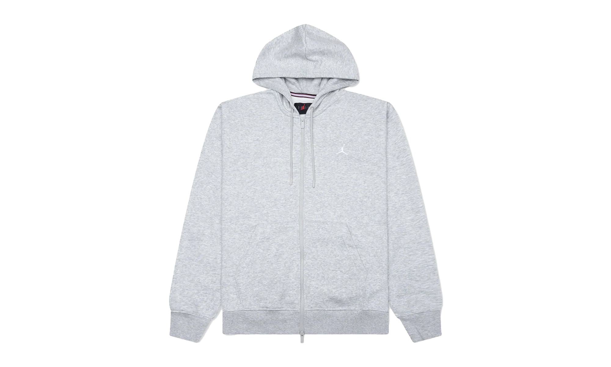 Air Jordan Brooklyn Fleece Zip Up Hoodie "Grey" FV7289 050