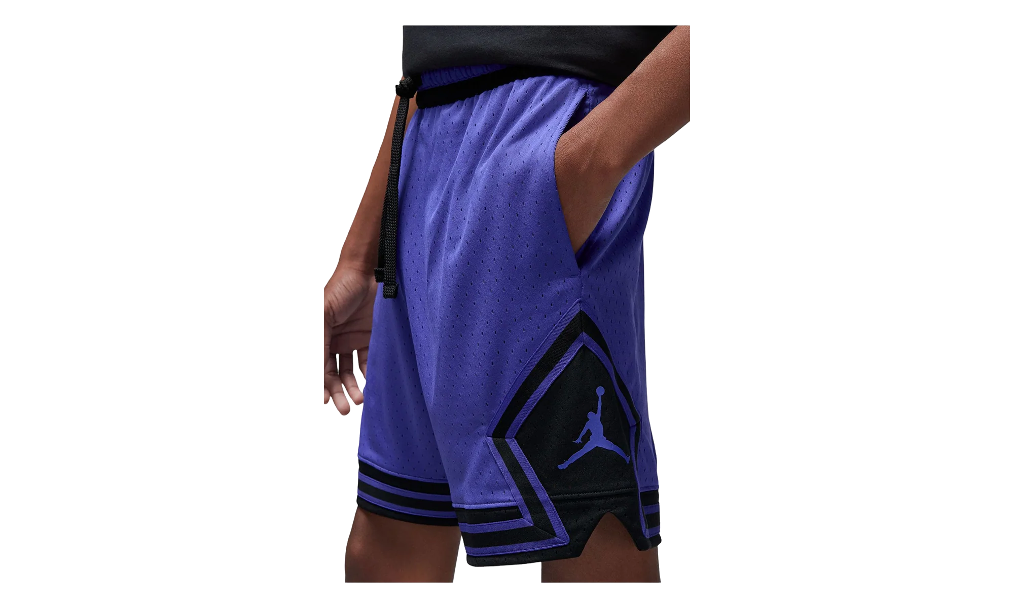 AIR JORDAN DRI-FIT SPORT DIAMOND SHORTS "Lapis / Black" DX1487 430 - Image 2