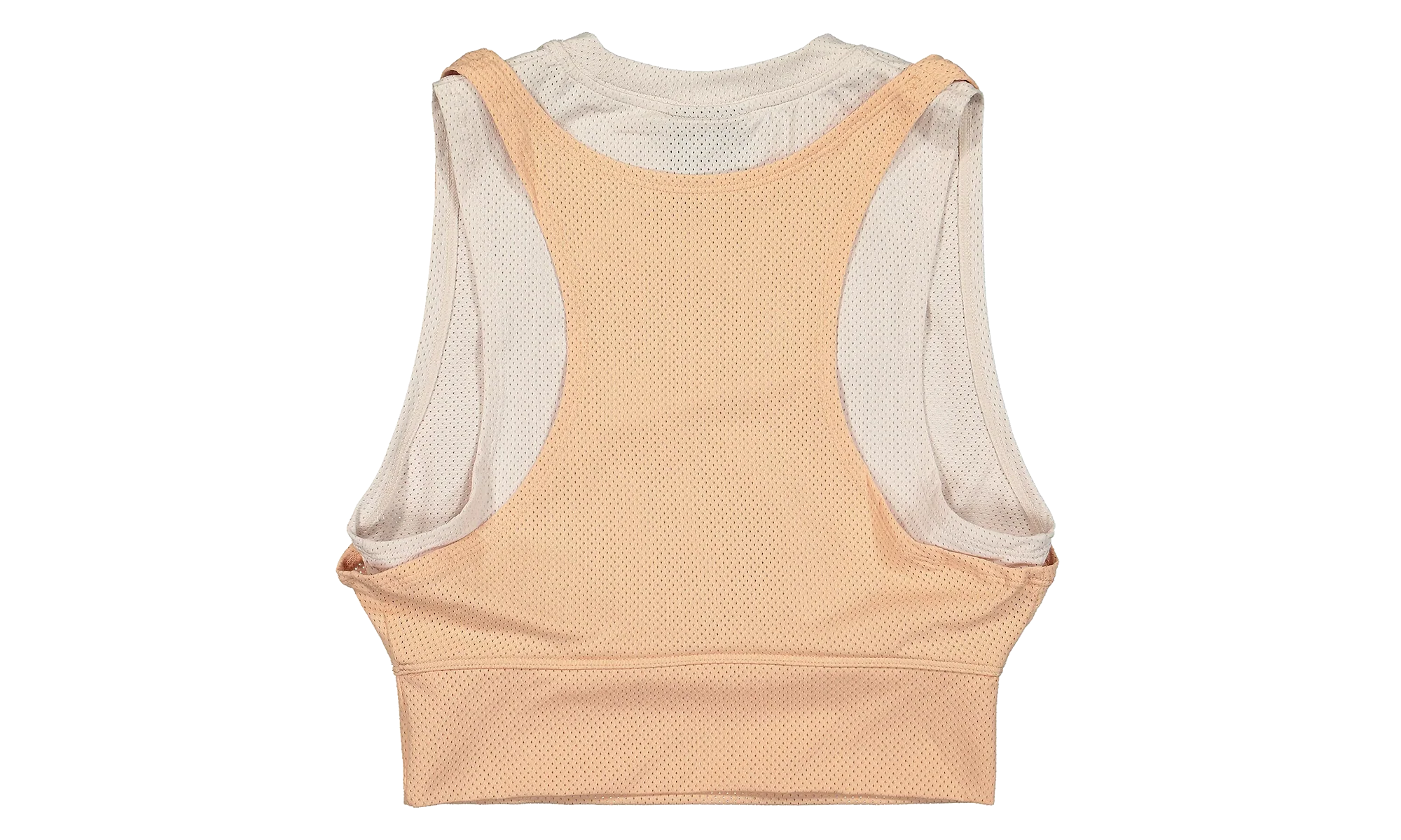 Air Jordan Essentials Crop Top WMNS "White Onyx / Light Orewood Brown" DN0602 268 - Image 2