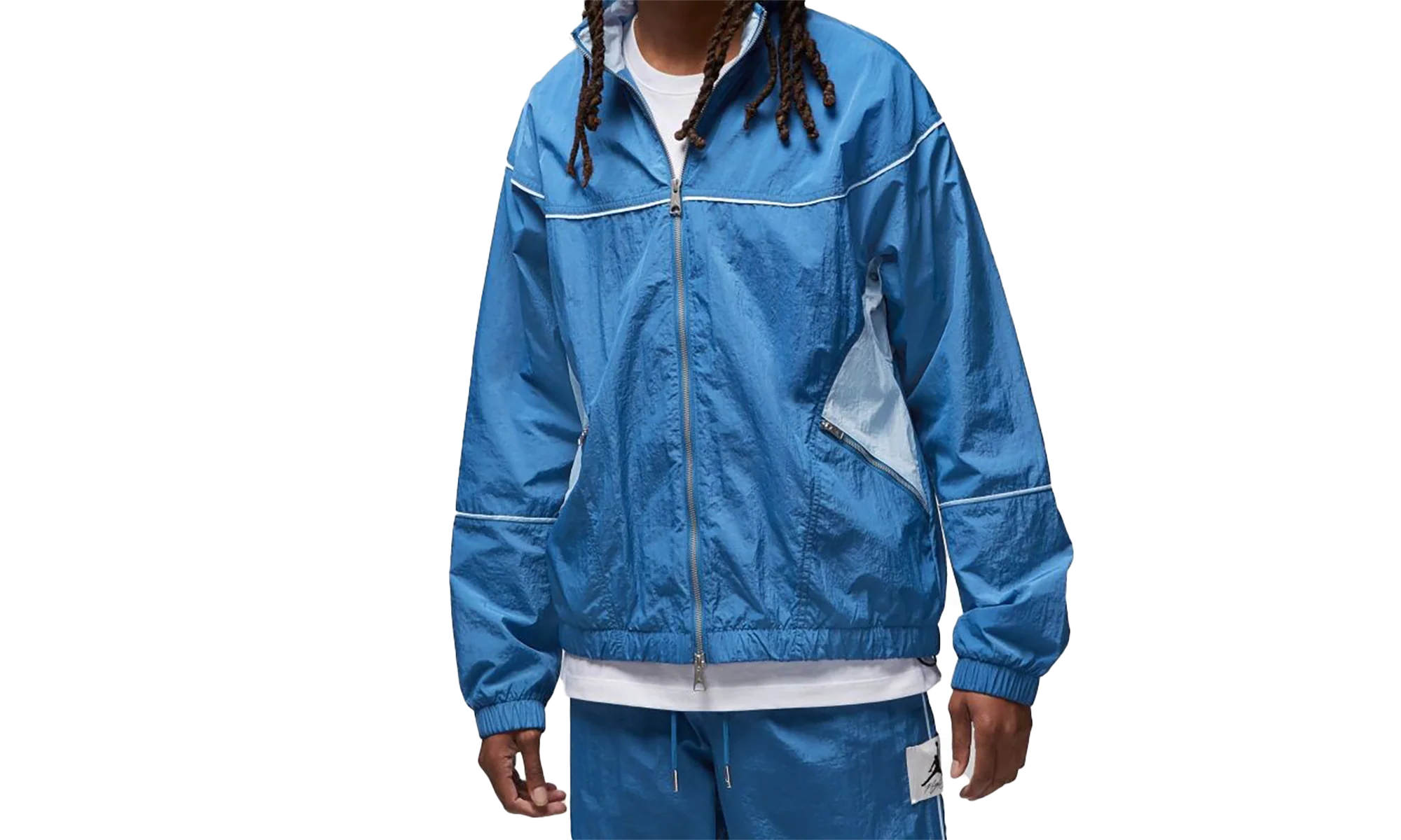 Air Jordan Essentials Flight Track Jacket "Blue" DV7624 485