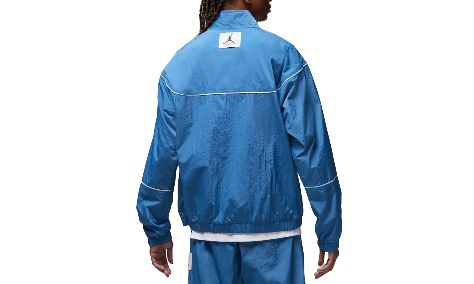 Air Jordan Essentials Flight Track Jacket "Blue" DV7624 485 - Image 2