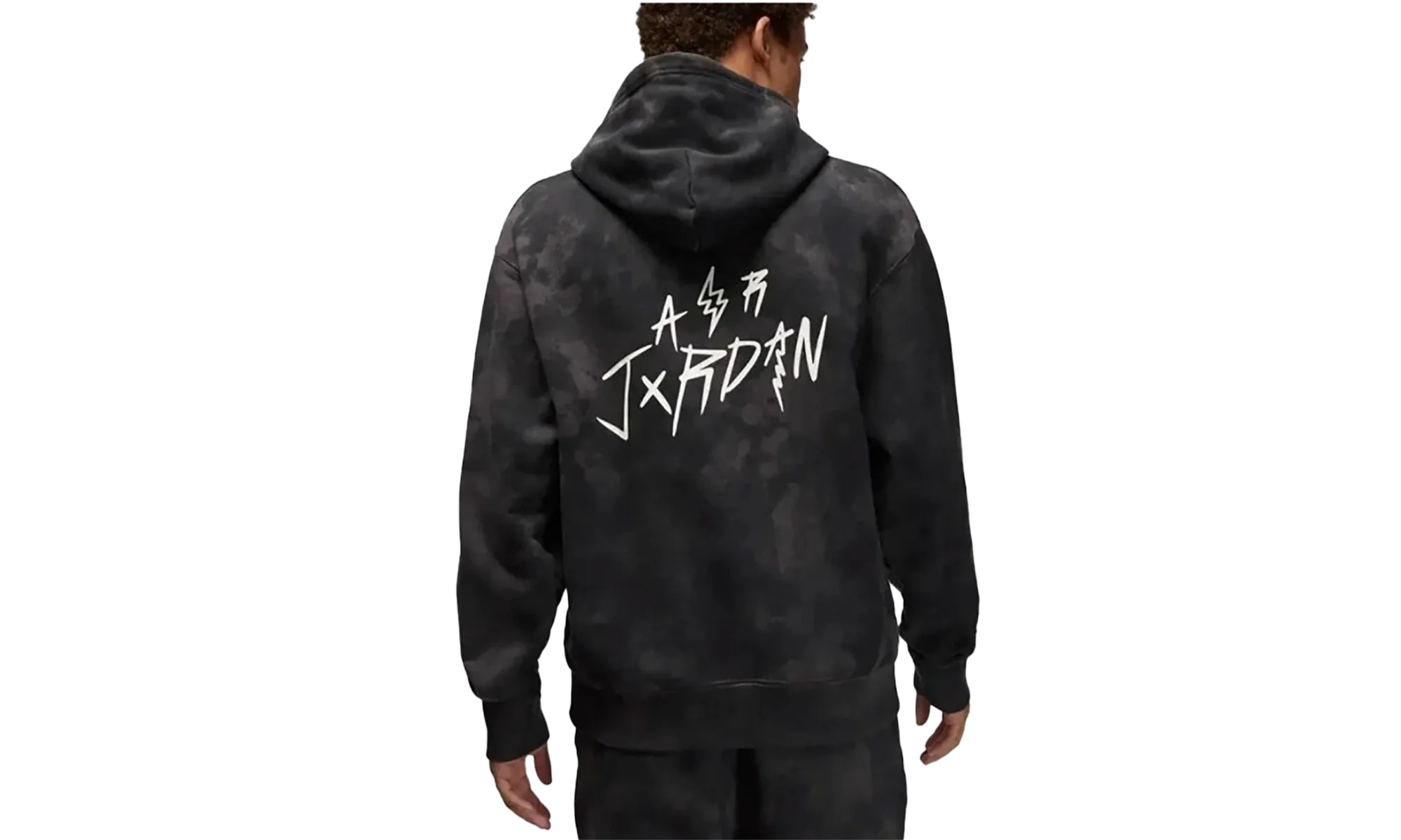 Air Jordan Fleece Hoodie "J Balvin - 'Flat Pewter'" DR2958 029 - Image 2