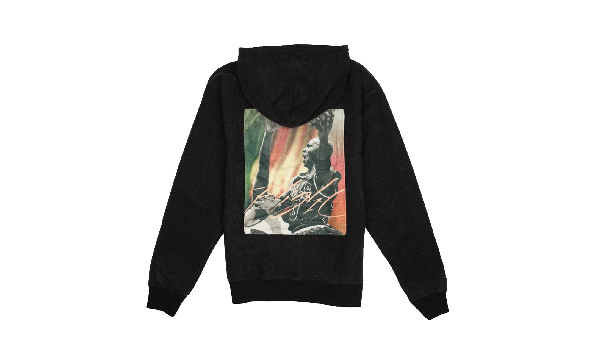 Air Jordan Flight Heritage Pullover Hoodie "Black" DC9584 010 - Image 2