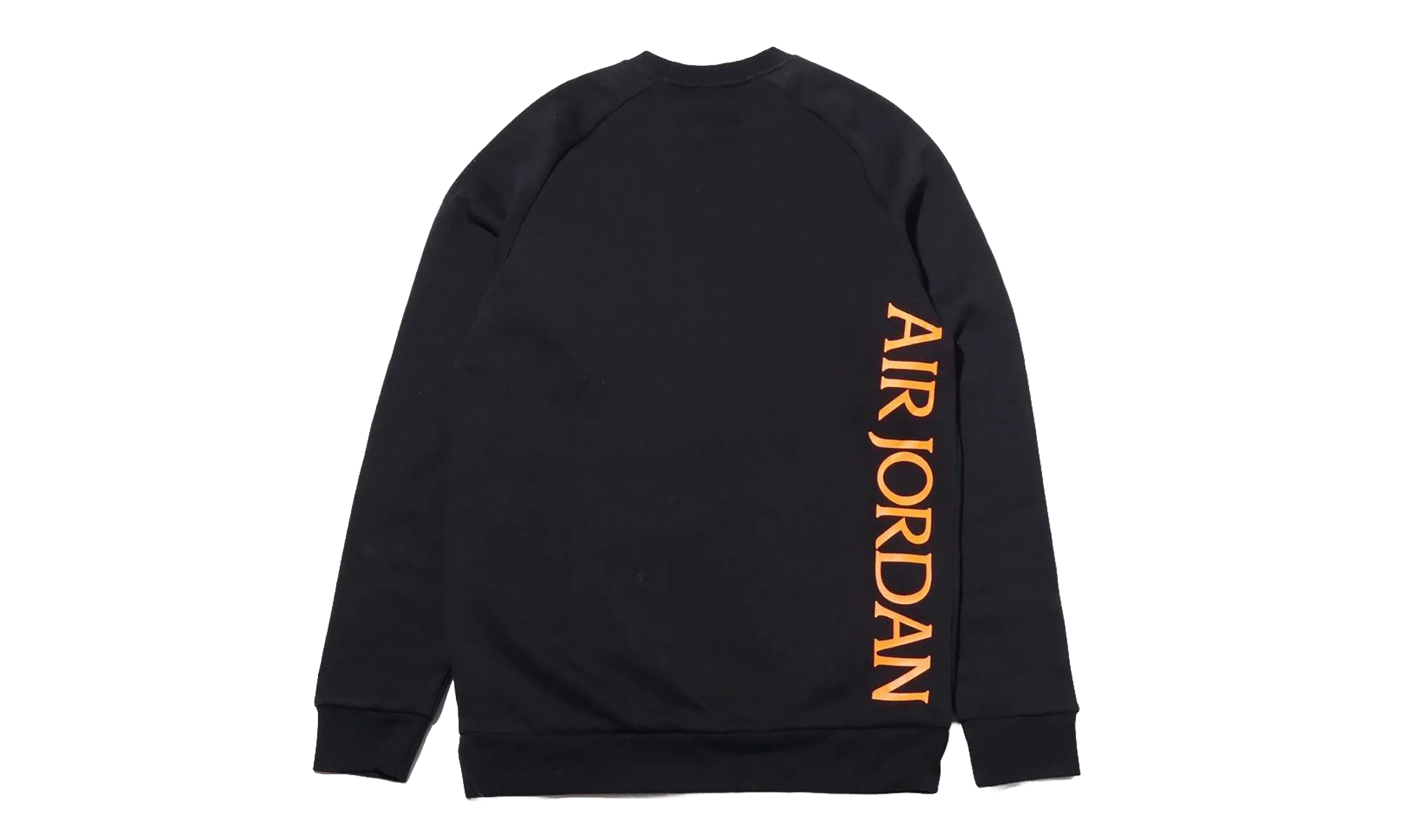 Air Jordan Jumpman Classics Crewneck Sweatshirt "Black / Vivid Purple / Orange" BV6006 011 - Image 2