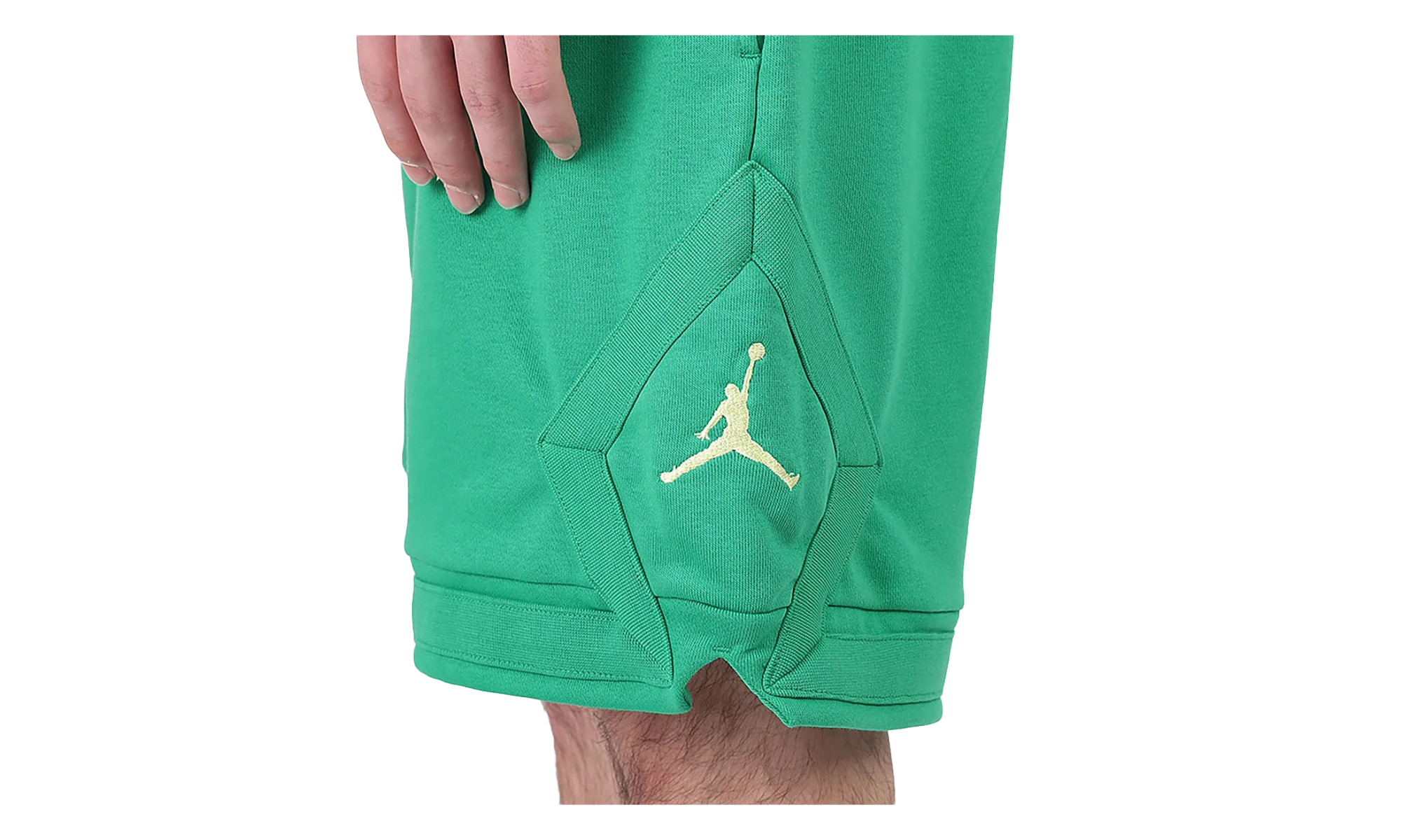 Air Jordan Jumpman Diamond Graphics Shorts "Green" DC7576 372 - Image 2
