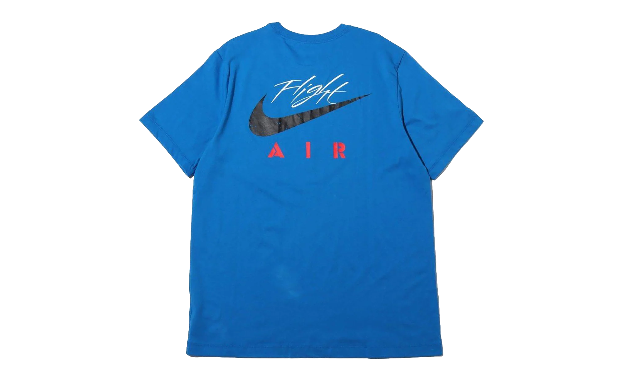 Air Jordan Legacy AJ4 Short Sleeve Tee "Blue" CQ8297 460 - Image 2