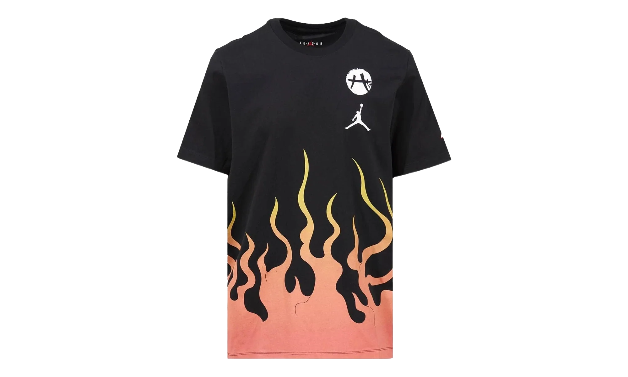 Air Jordan Short Sleeve US Edition T-Shirt "Hachimura Rui - Crossover Flame Logo" DV3131 010