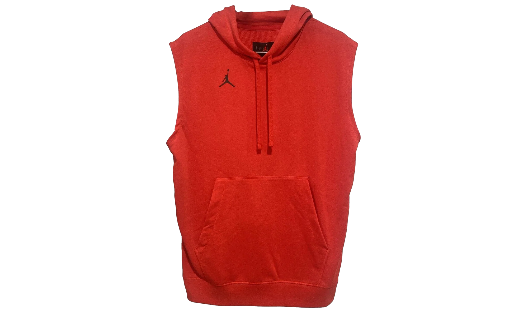 Air Jordan Sleeveless Fleece French Terry Dri Fit Hoodie "Red" DQ7946 694
