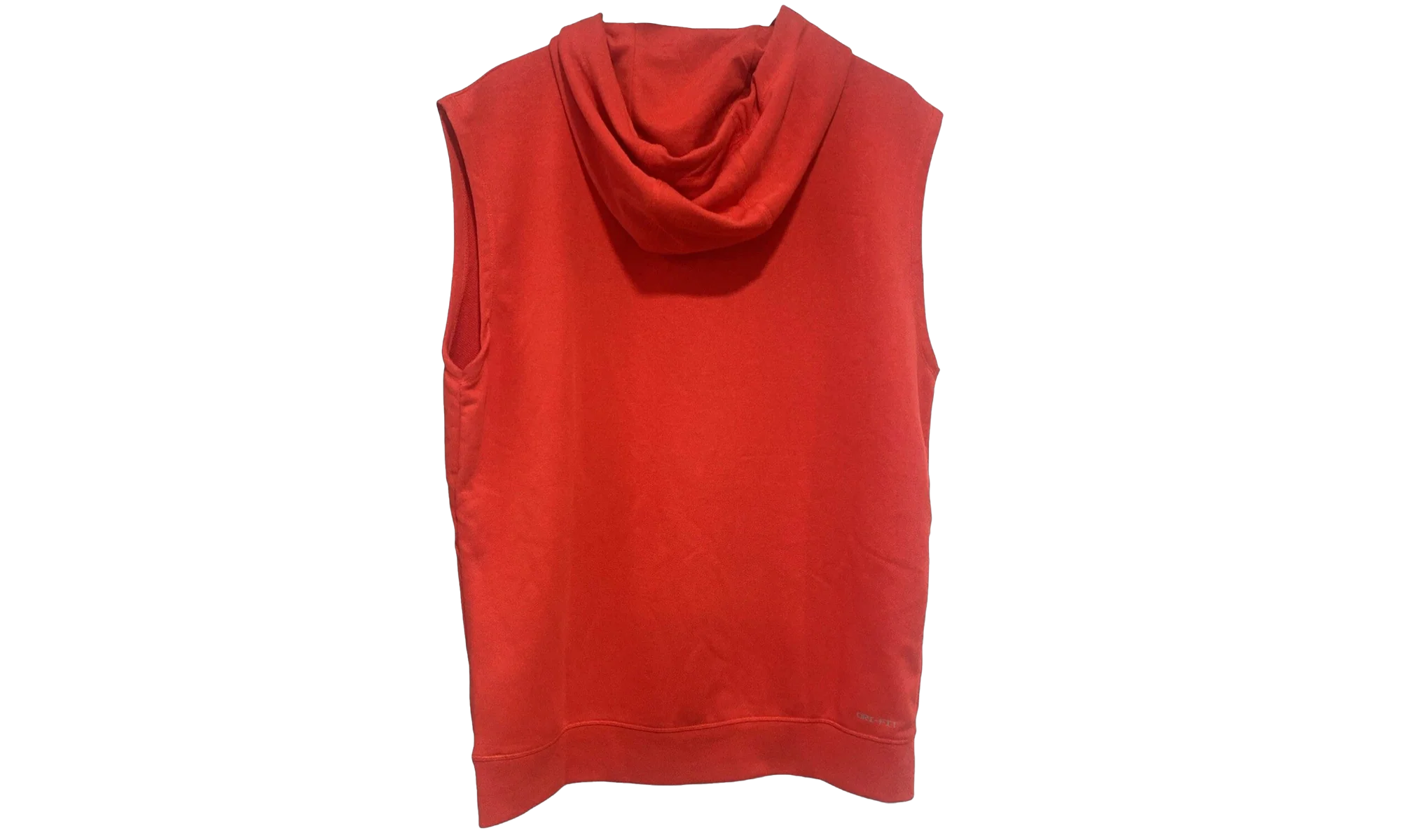 Air Jordan Sleeveless Fleece French Terry Dri Fit Hoodie "Red" DQ7946 694 - Image 2