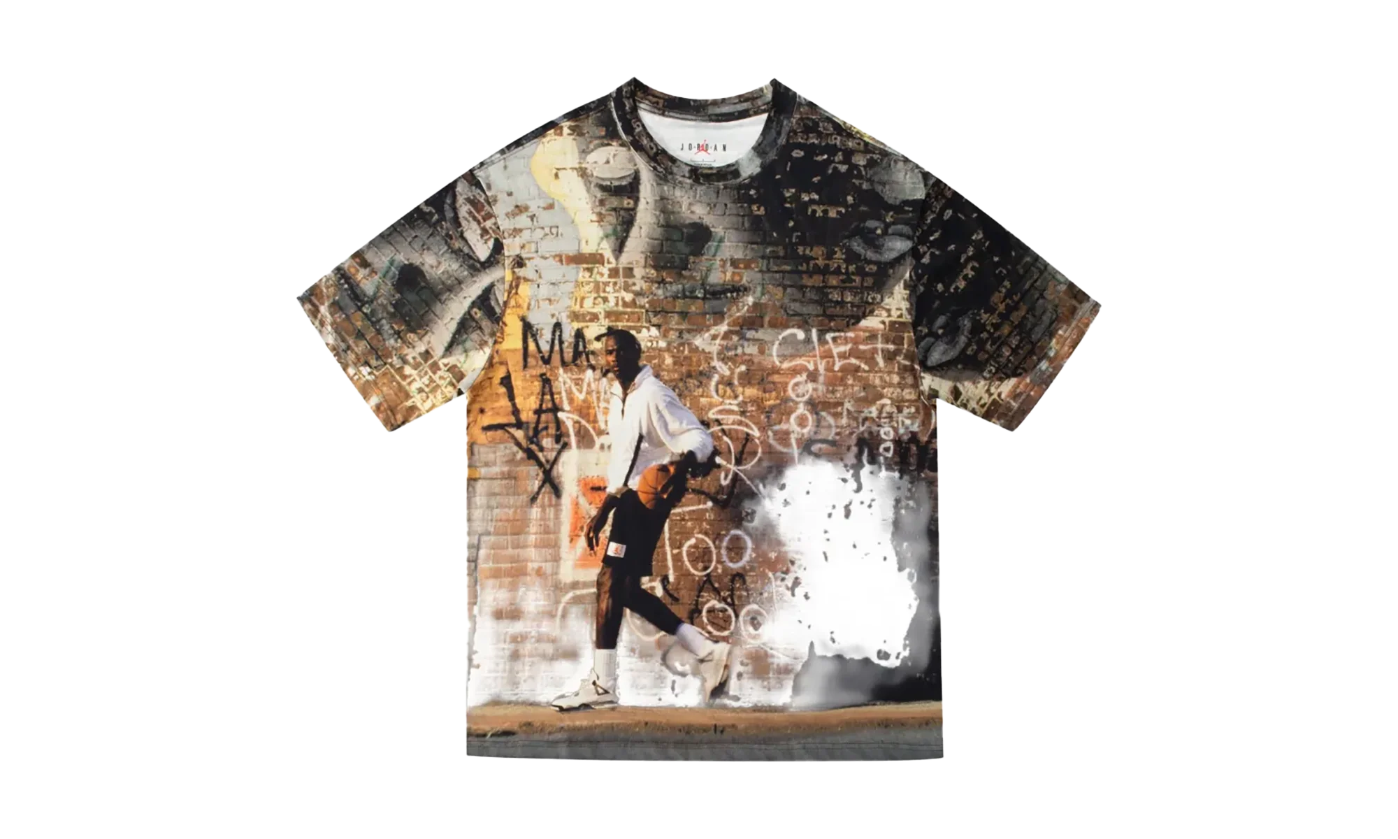 Air Jordan Wordmark 85 Graphic Tee "Brown / Black" HQ9006 045