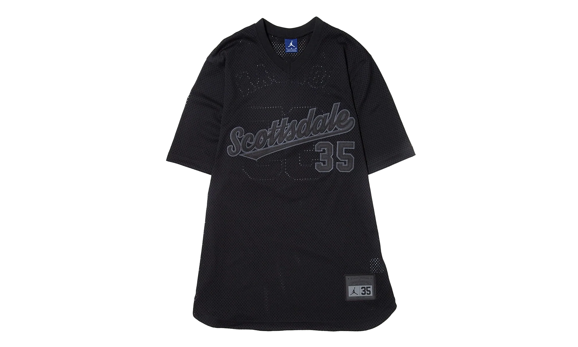 Air Jordan X Scottsdale Baseball #35 Jersey "Black'" 889177 010