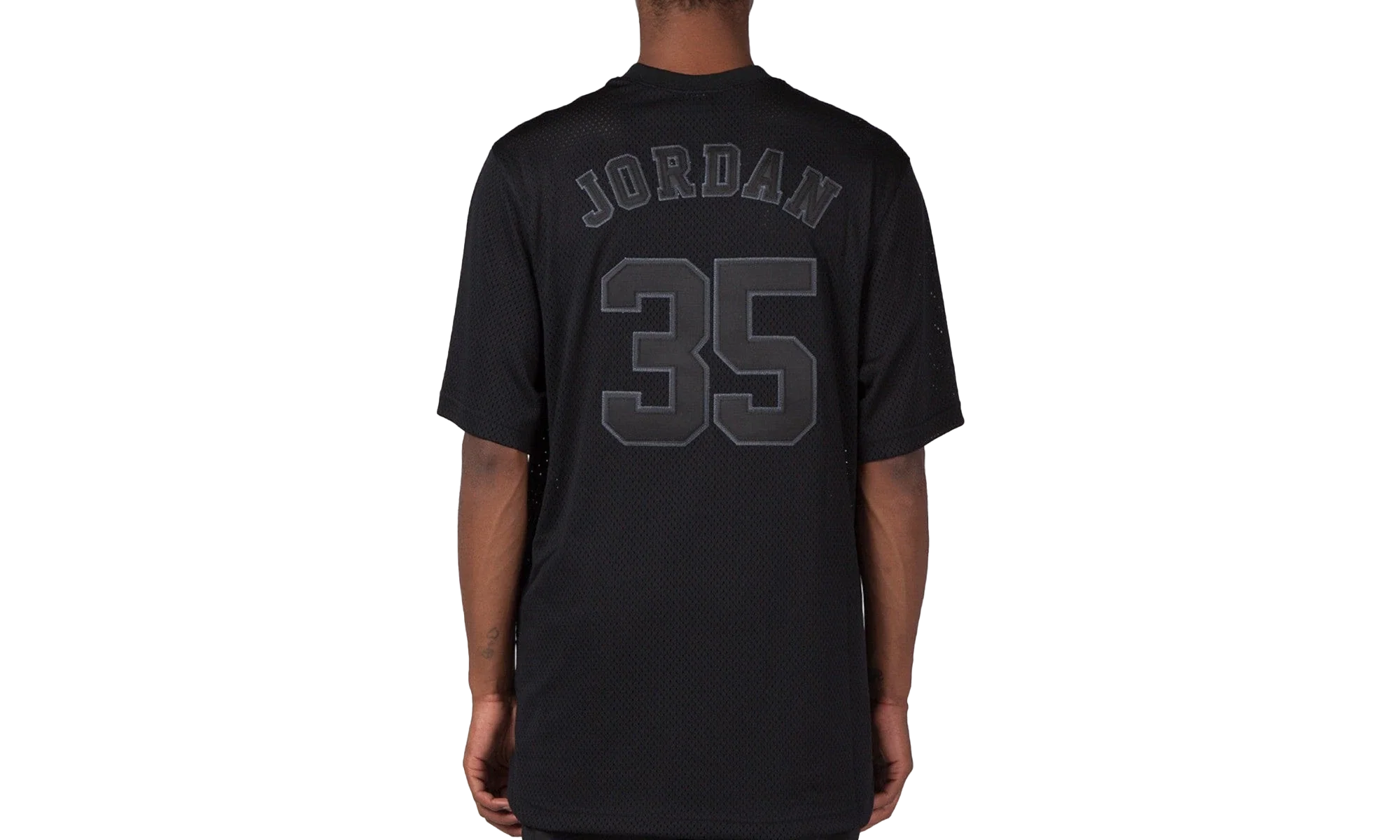 Air Jordan X Scottsdale Baseball #35 Jersey "Black'" 889177 010 - Image 2
