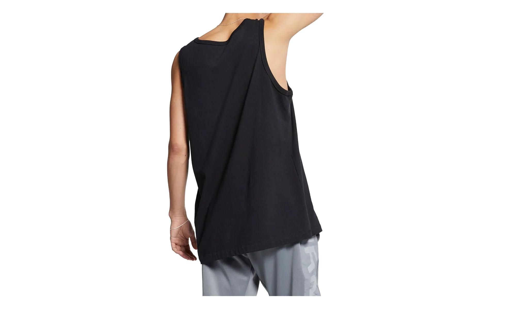 Air Logo Sleeveless Tank Top "Black / Purple" CI2992 010 - Image 2