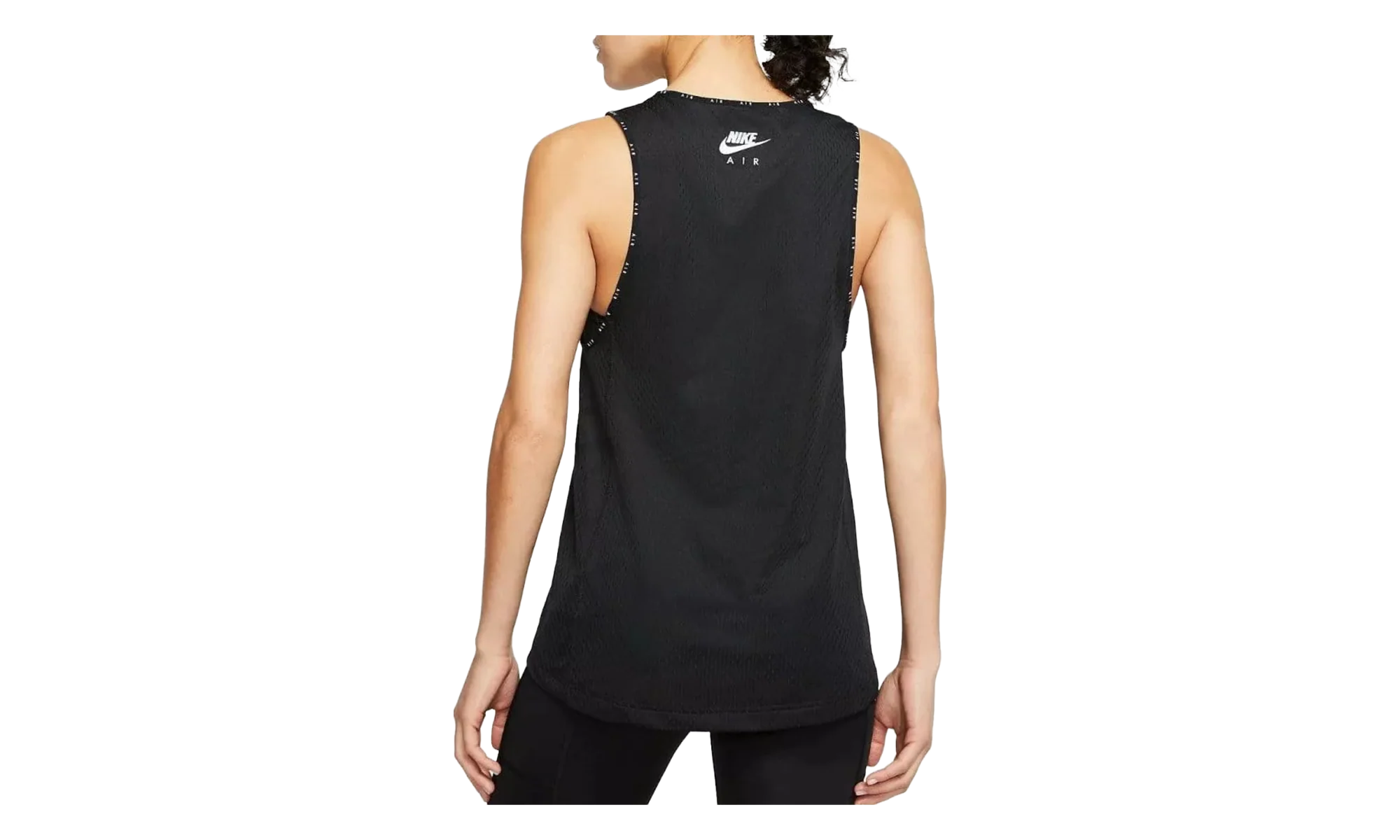 Air Logo Sleeveless Tank Top WMNS "Black" CJ1868 010 - Image 2