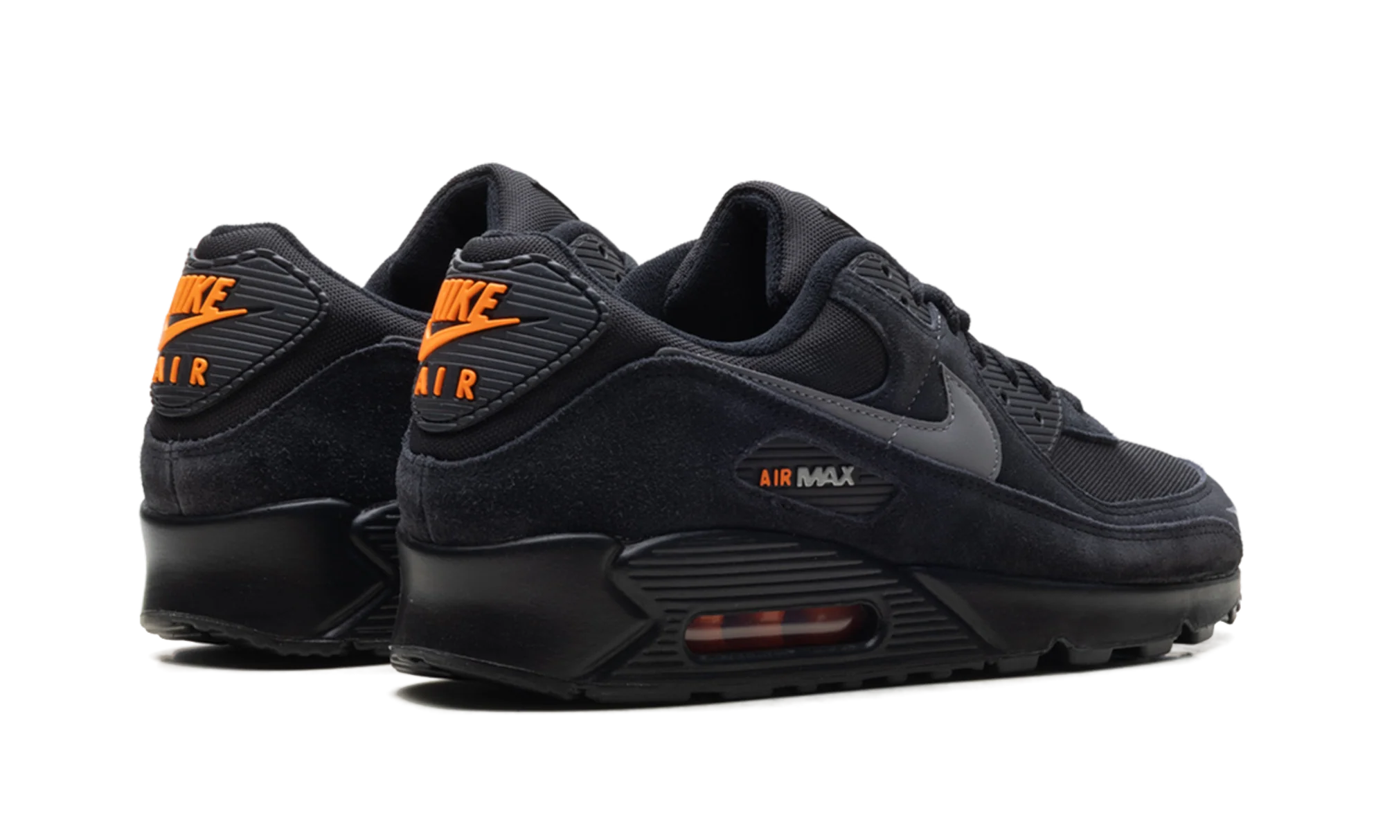Air Max 90 "Black Metallic Cool Grey Orange" DO6706 010 - Image 3