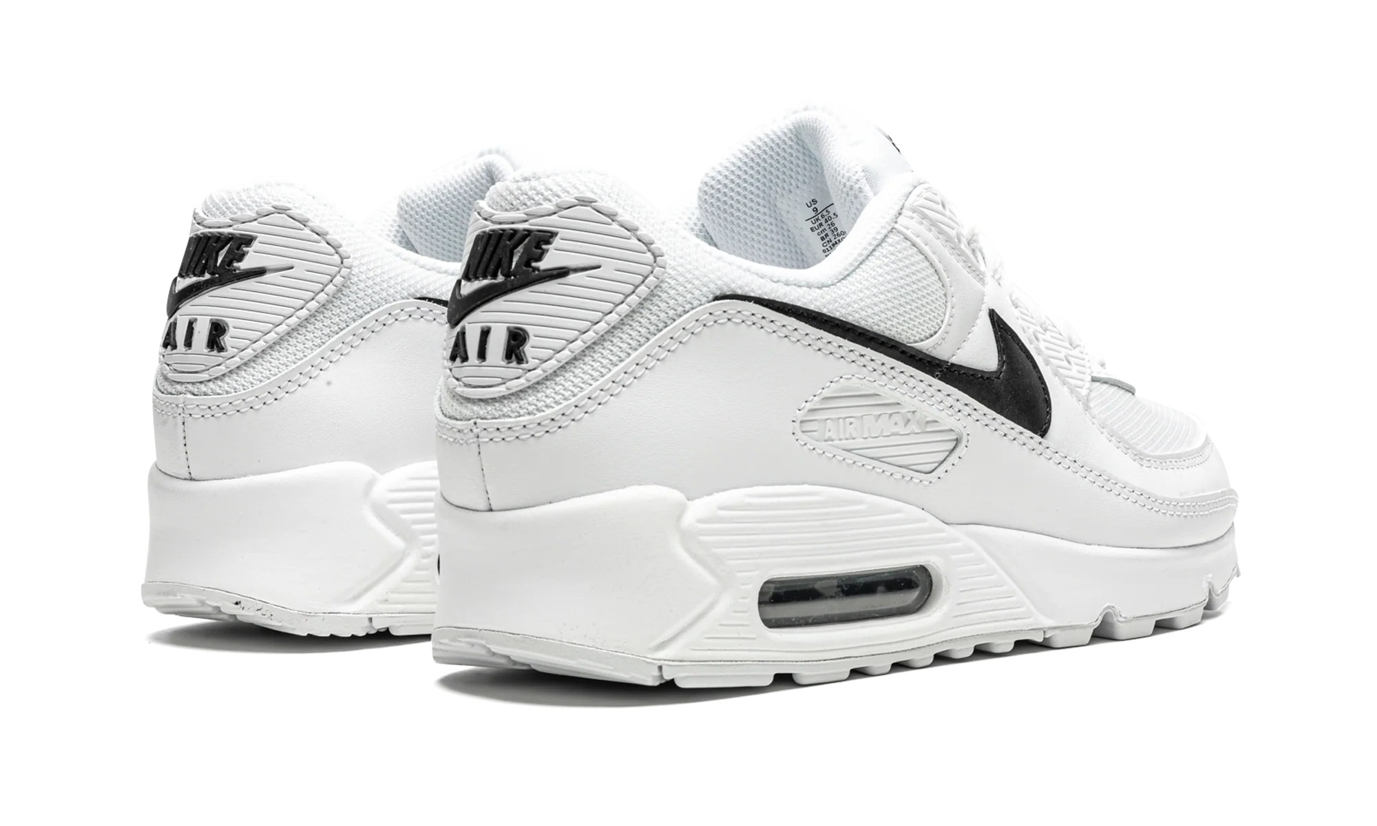 AIR MAX 90 MNS WMNS "White / Black" CQ2560 101 - Image 3