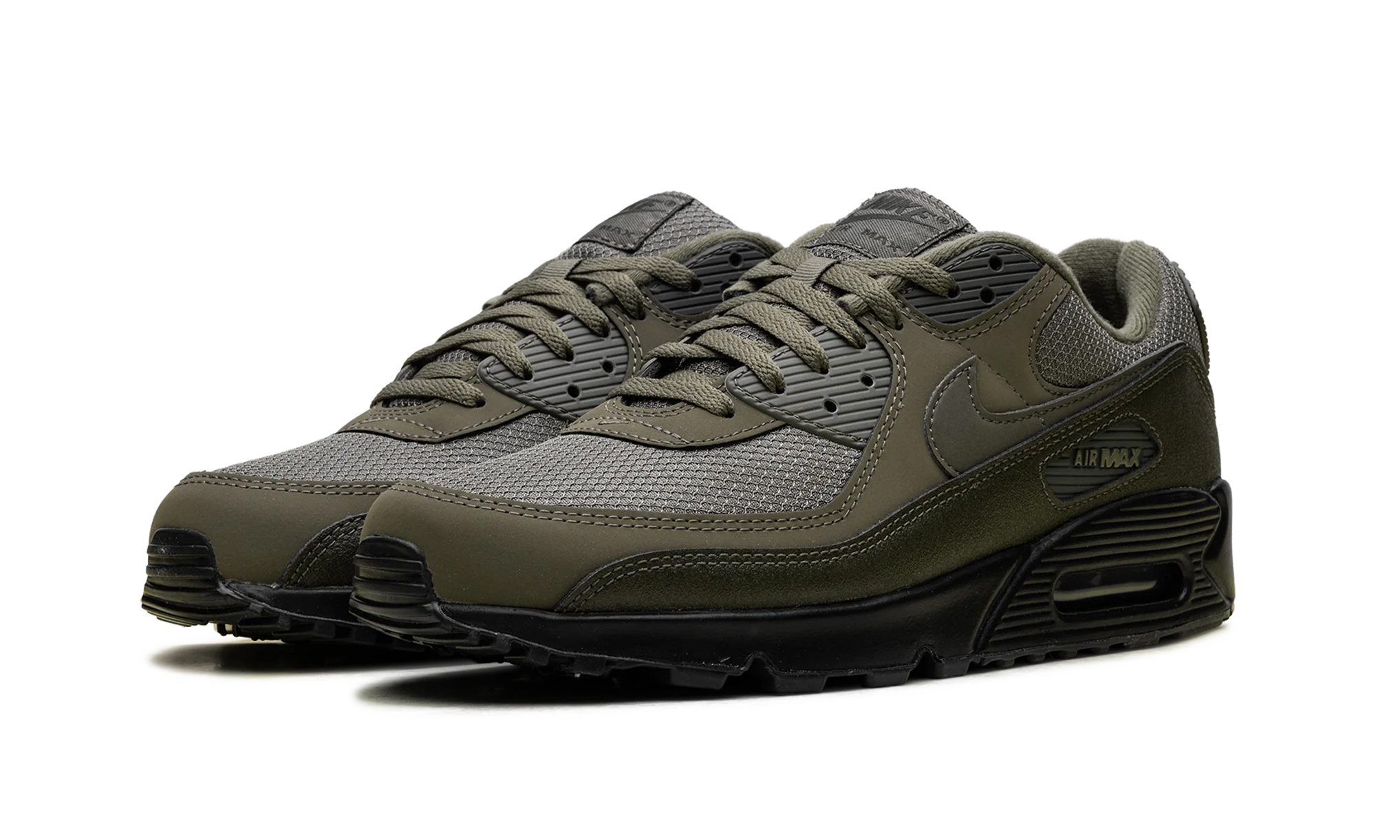 Air Max 90 "Reflective Swoosh Medium Olive" hq3828 200 - Image 2