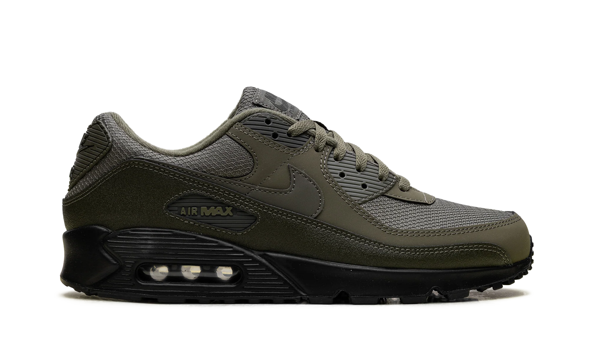 Air Max 90 "Reflective Swoosh Medium Olive" hq3828 200 - Image 6