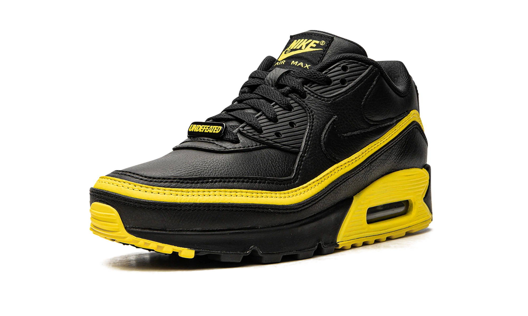Air Max 90 / UNDFTD "Undefeated Black/Optic Yellow" CJ7197 001 - Image 4