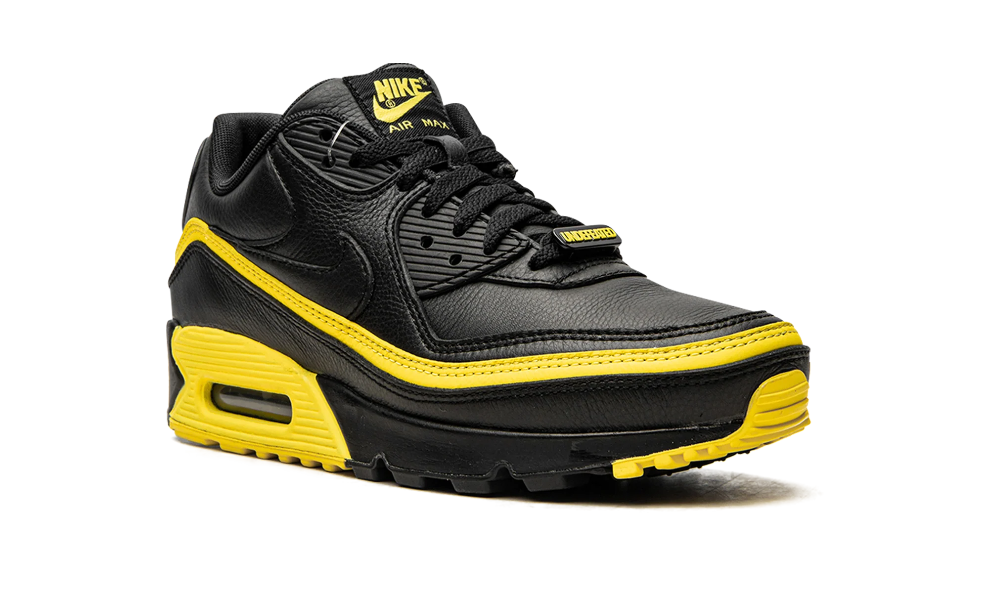 Air Max 90 / UNDFTD "Undefeated Black/Optic Yellow" CJ7197 001 - Image 7