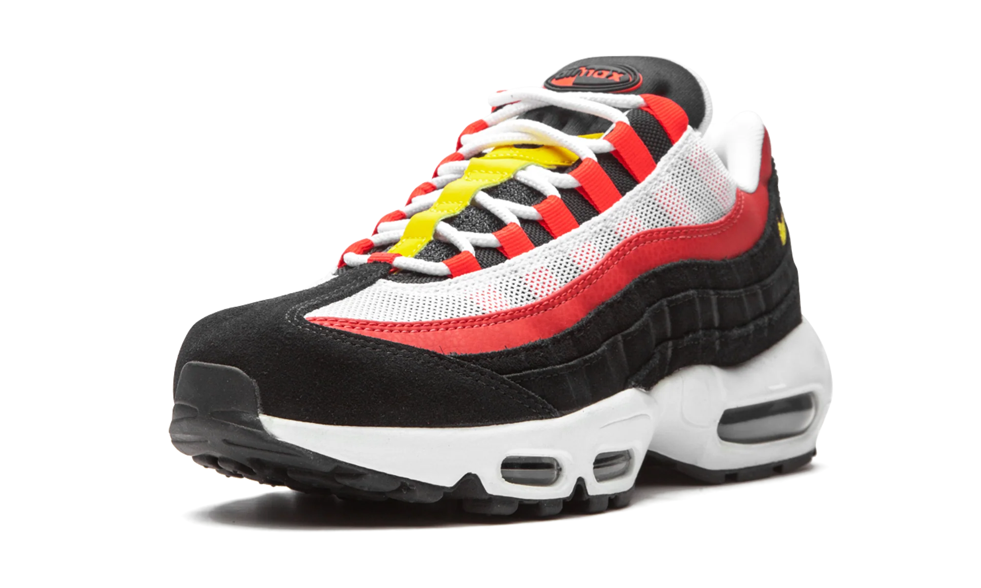 Air Max 95 "Bright Crimson / Yellow" AT9865 101 - Image 4