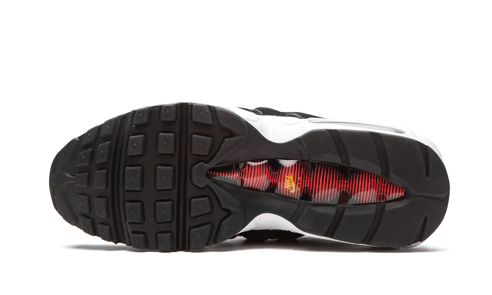 Air Max 95 "Bright Crimson / Yellow" AT9865 101 - Image 5
