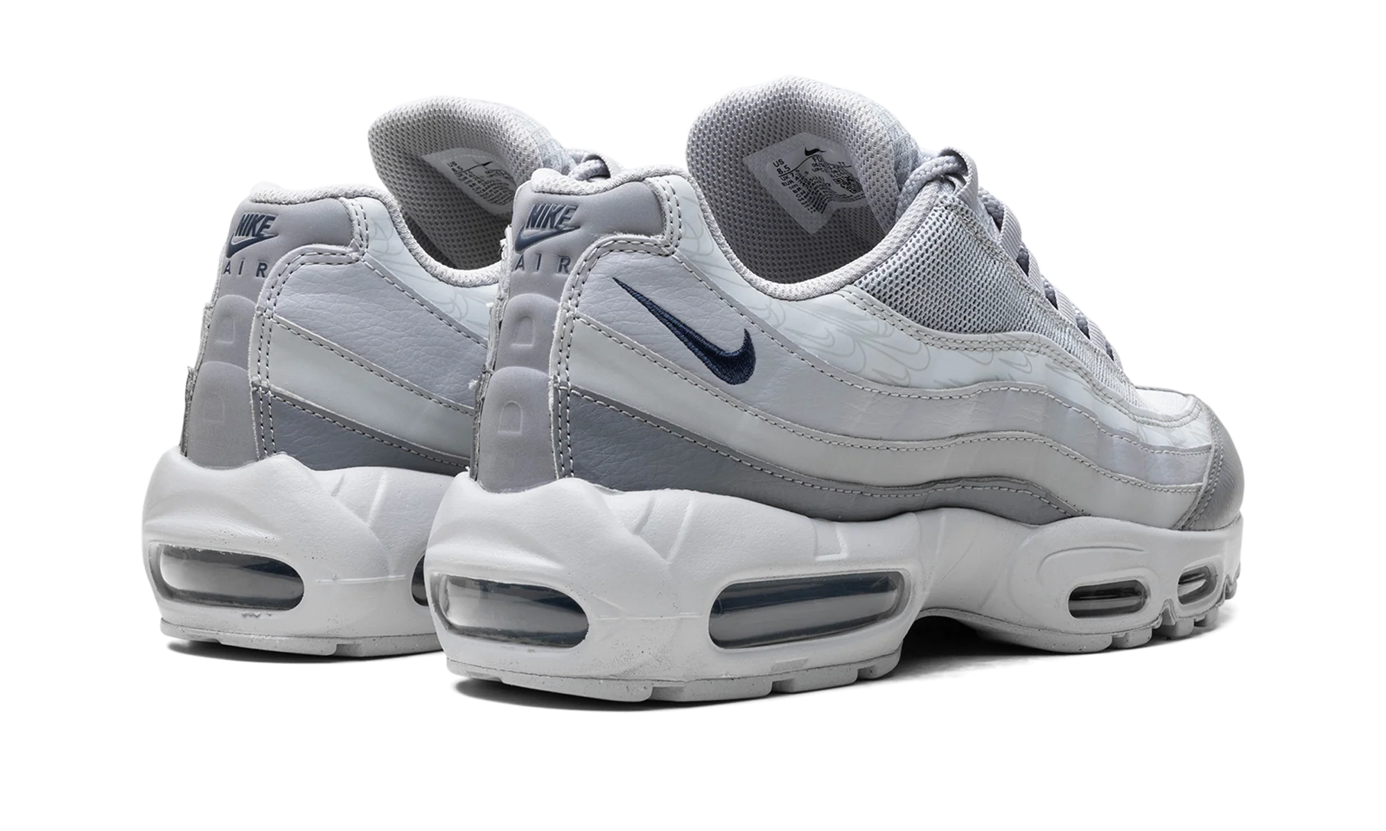 Air Max 95 "Wolf Grey Midnight Navy" FD0663 001 - Image 3