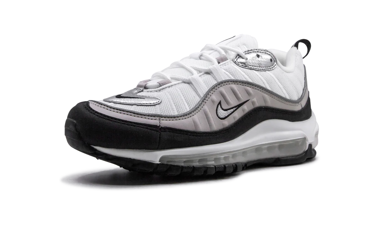 AIR MAX 98 WMNS "White/Metallic Silver" AH6799 116 - Image 4