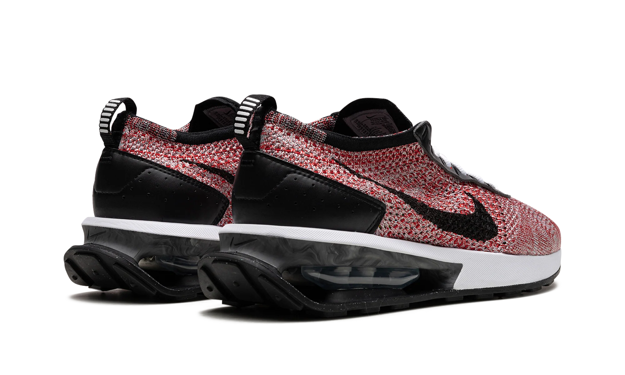 Air Max Flyknit Racer "University Red Wolf Grey" FD2764 600 - Image 3